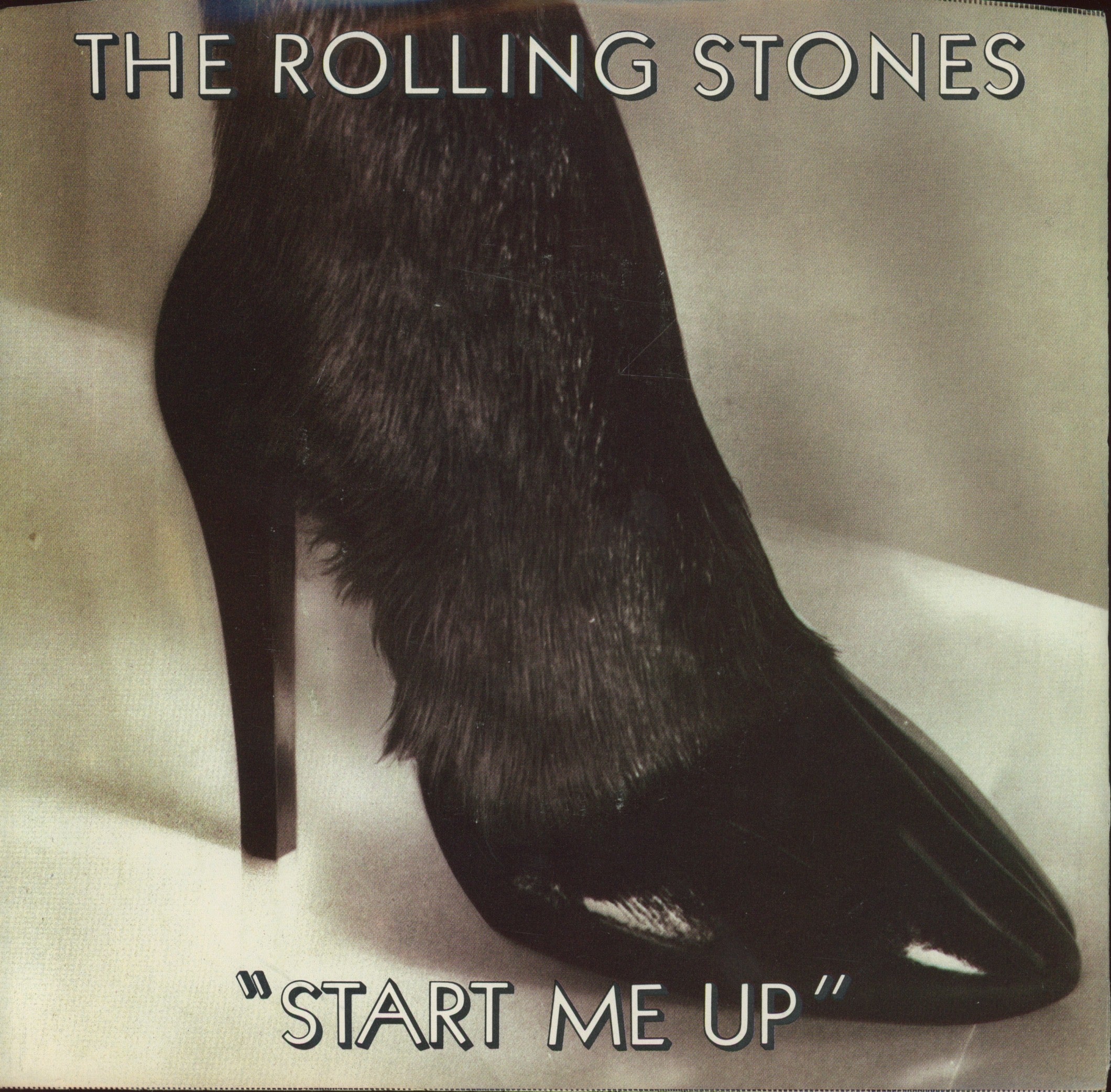 The Rolling Stones - Start Me Up on Rolling Stones Records Promo 45 With Picture Sleeve