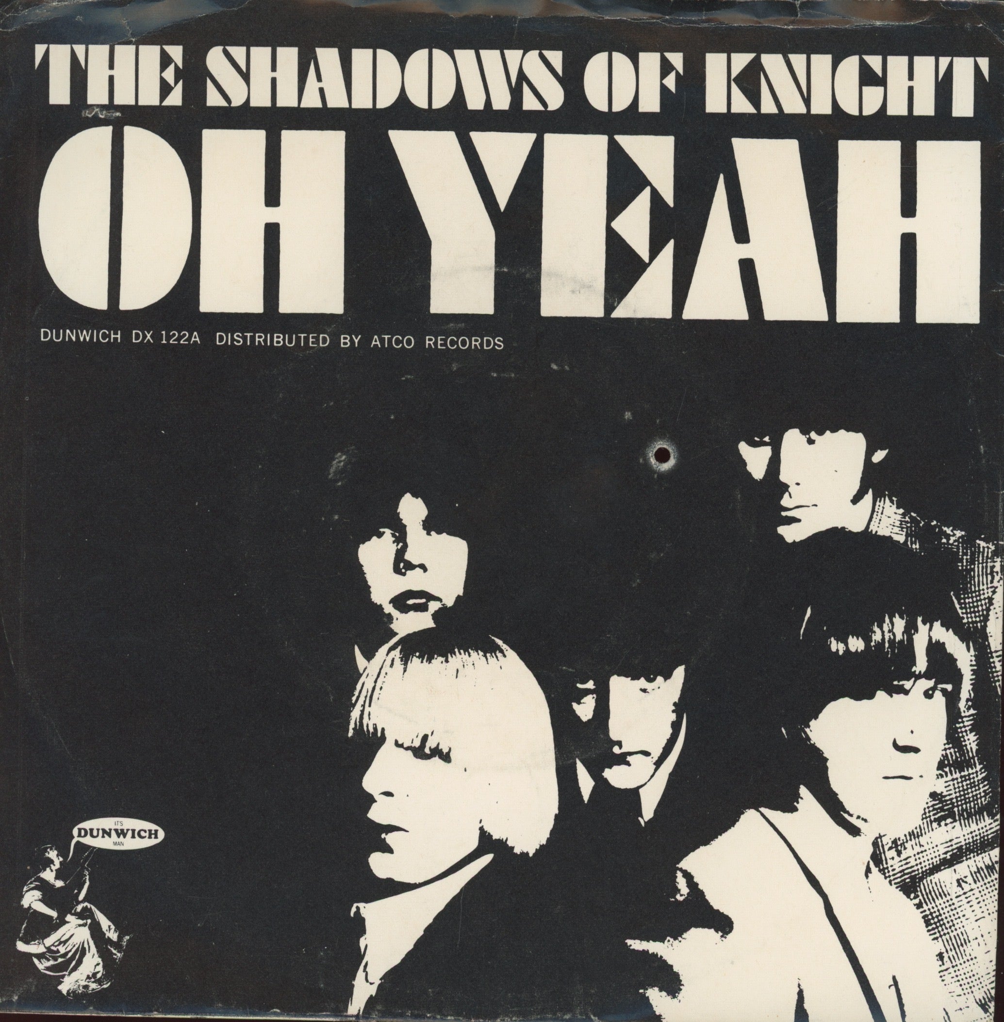 The Shadows Of Knight - Oh Yeah / Light Bulb Blues on Dunwich Garage 45 With Picture Sleeve