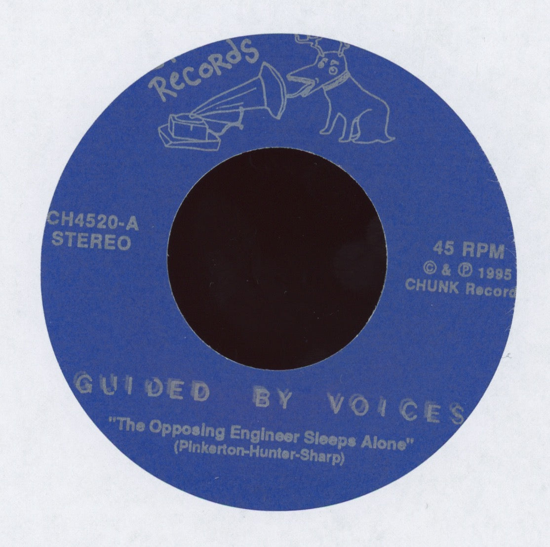 Guided By Voices / New Radiant Storm King - The Opposing Engineer Sleeps Alone / I Am A Scientist on Chunk Split 7" With Picture Sleeve
