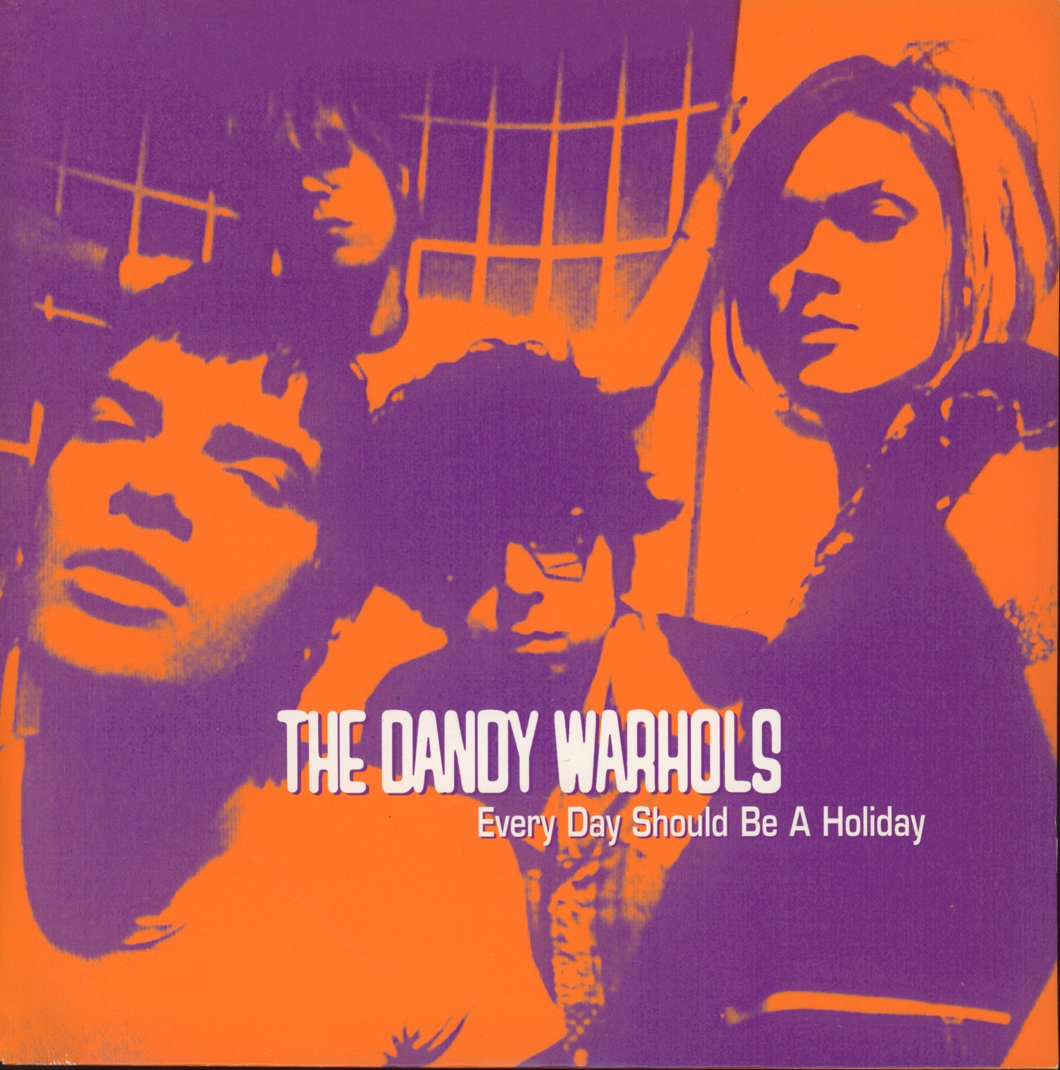 The Dandy Warhols - Every Day Should Be A Holiday on Capitol Purple Vinyl 7" With Picture Sleeve