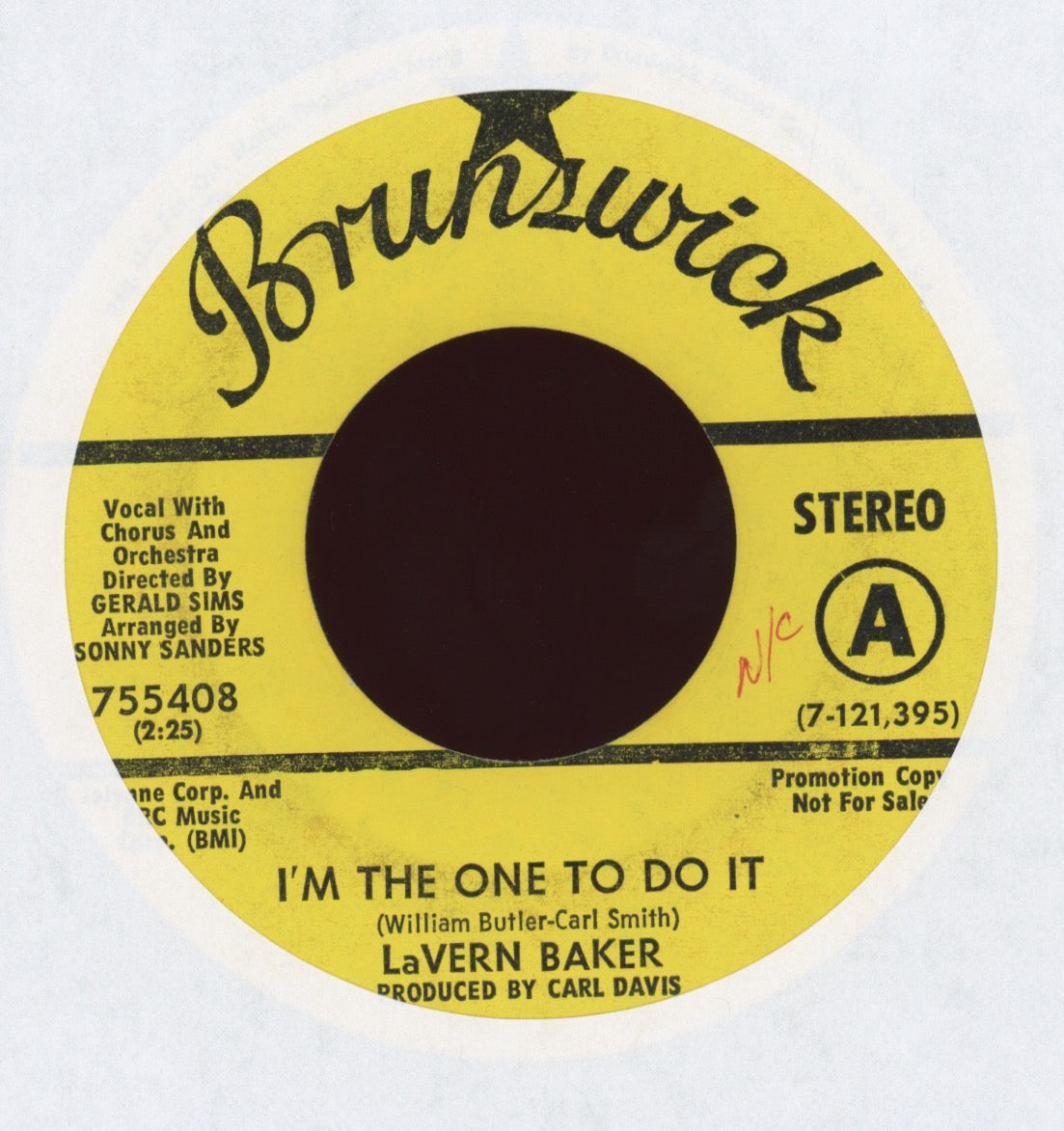LaVern Baker - I'm The One To Do It on Brunswick Promo Northern Soul 45