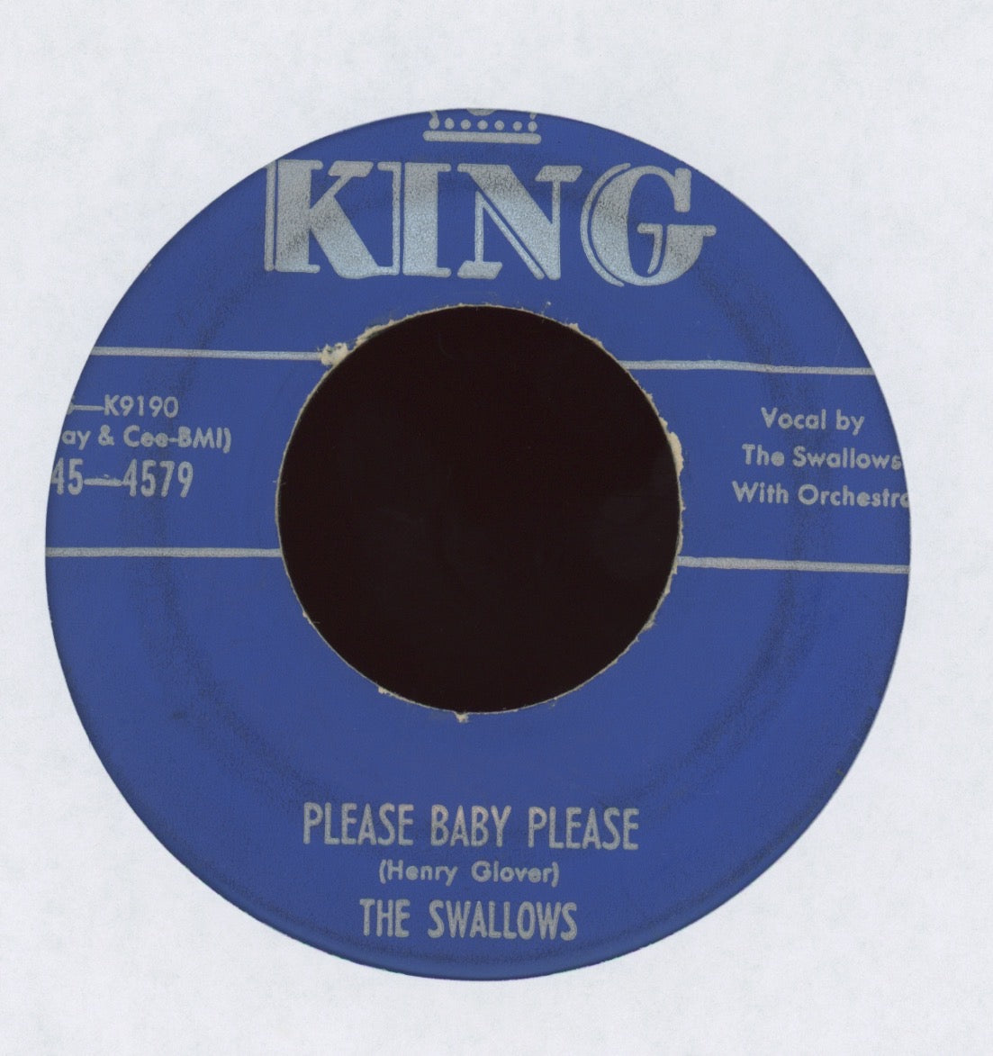 The Swallows - Where Do I Go From Here on King R&B Doo Wop 45