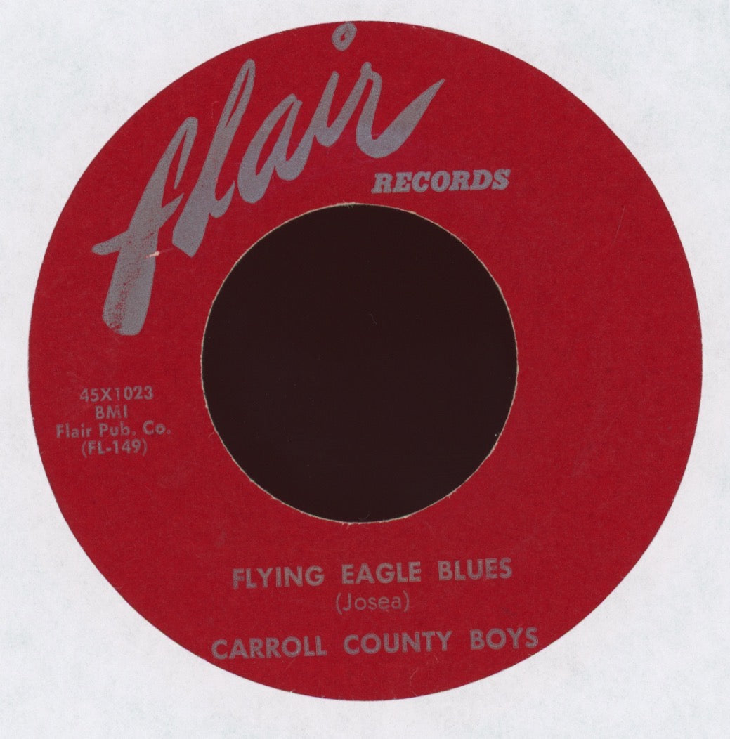 Carroll County Boys - Carroll County Boogie on Flair Hillbilly Boogie 45