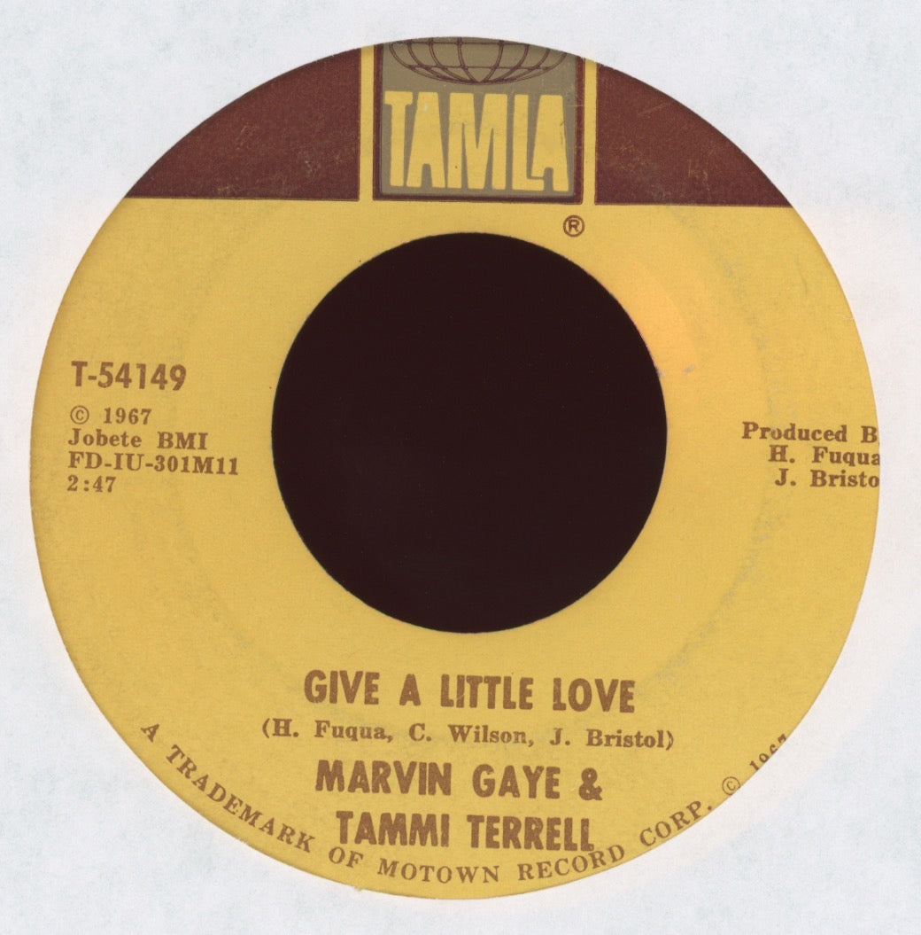 Marvin Gaye & Tammi Terrell - Ain't No Mountain High Enough on Tamla Northern Soul 45
