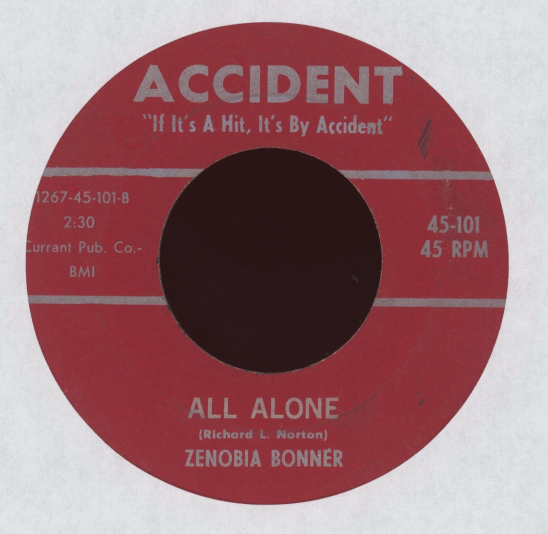 Zenobia Bonner - All Alone on Accident R&B Northern Soul 45