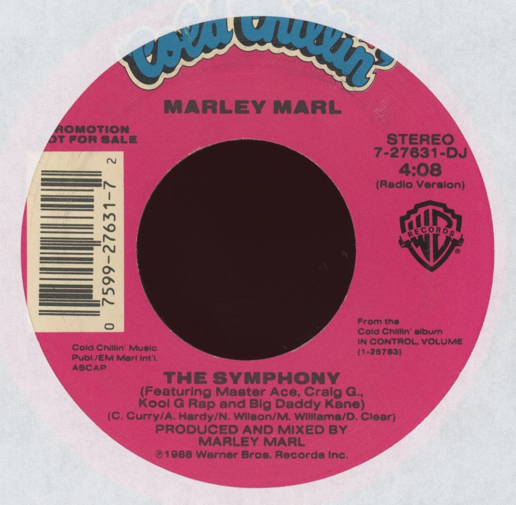 Marley Marl - The Symphony on Cold Chillin' Promo Rap 45