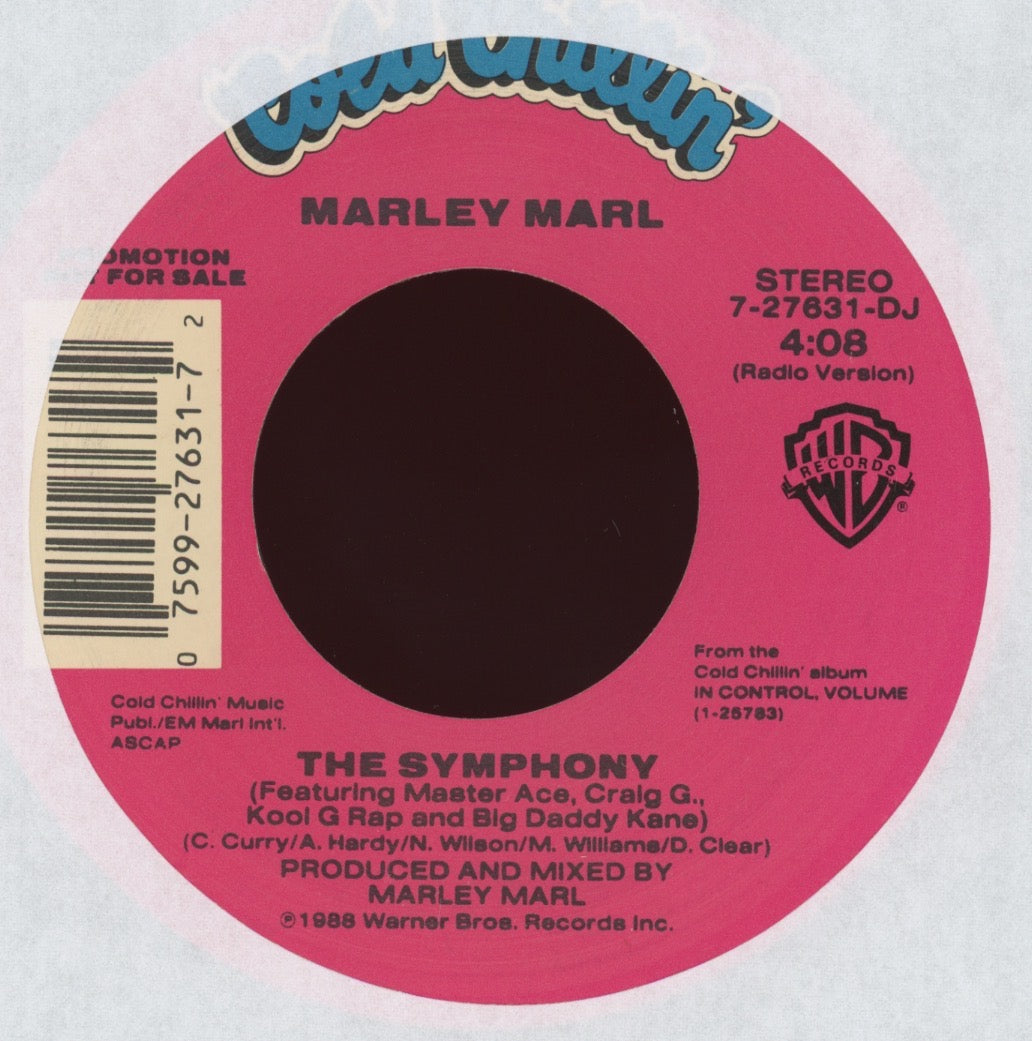 Marley Marl - The Symphony on Cold Chillin' Promo Rap 45