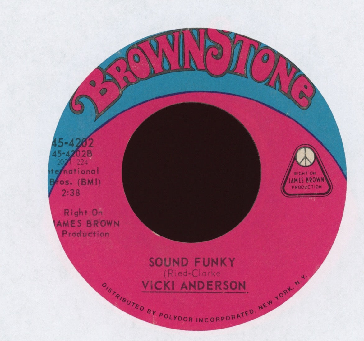 Vicki Anderson - I'm Too Tough For Mr. Big Stuff (Hot Pants) on Brownstone Funk 45