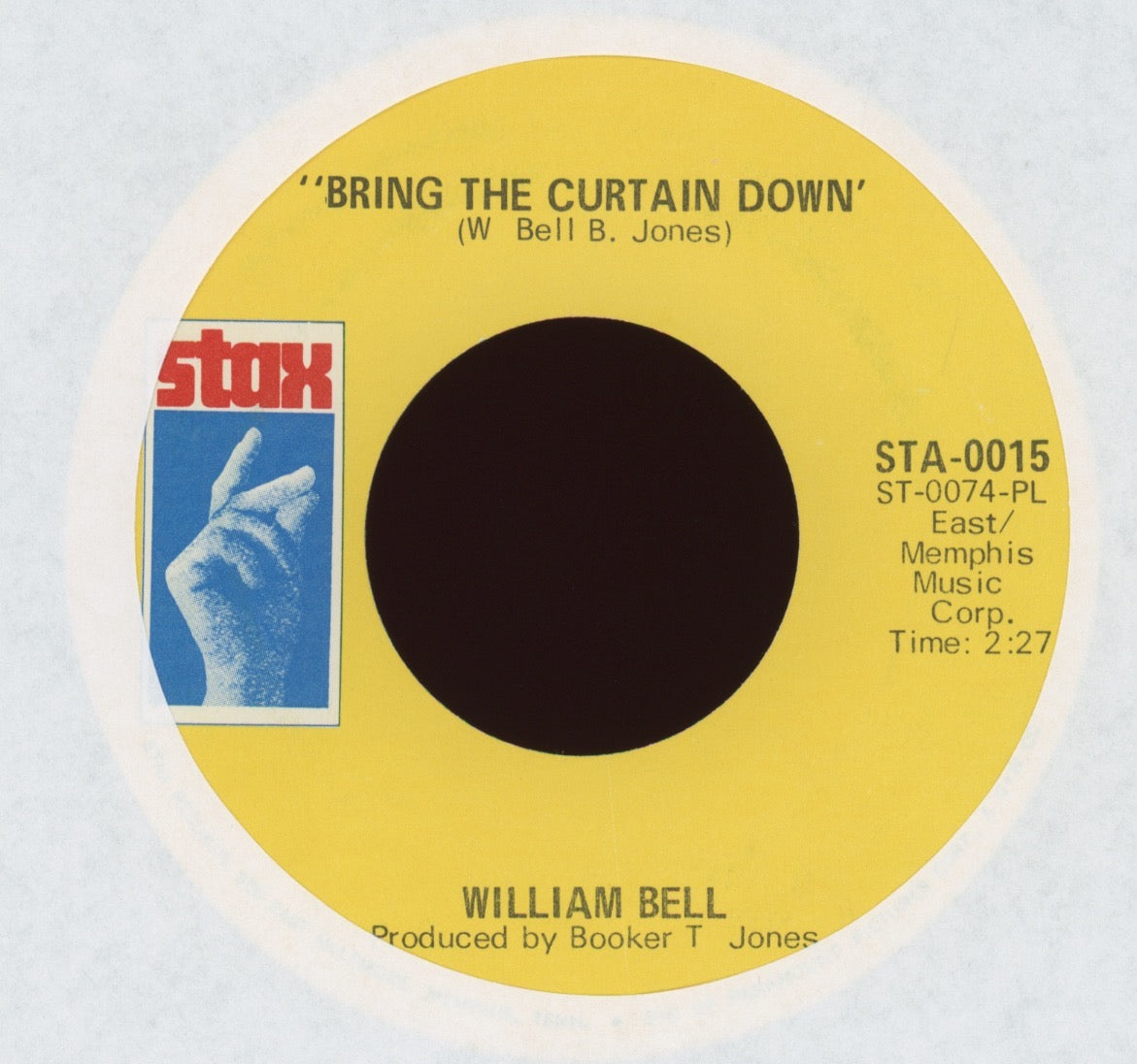 William Bell - I Forgot To Be Your Lover on Stax Samples