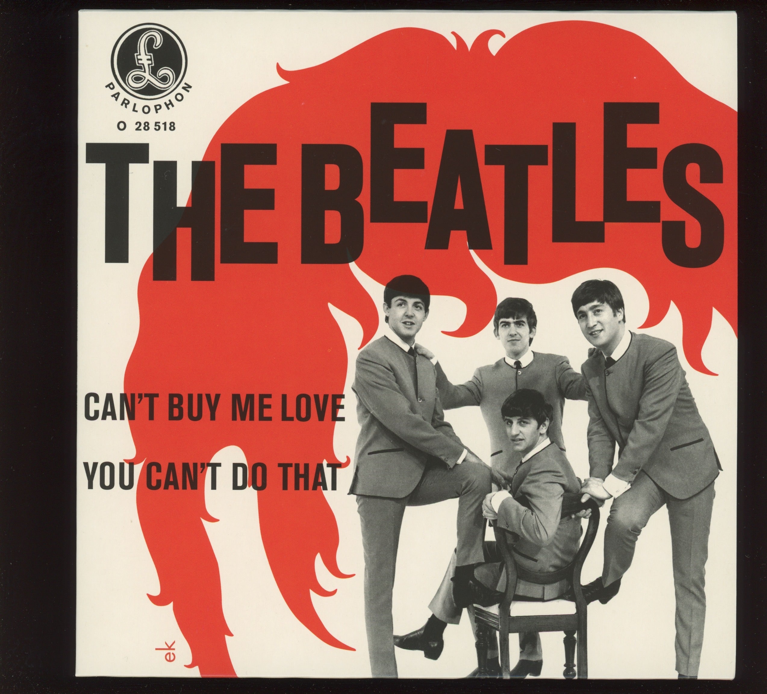 The Beatles - Can't Buy Me Love / You Can't Do That on Parlophon 7" Reissue With Picture Cover