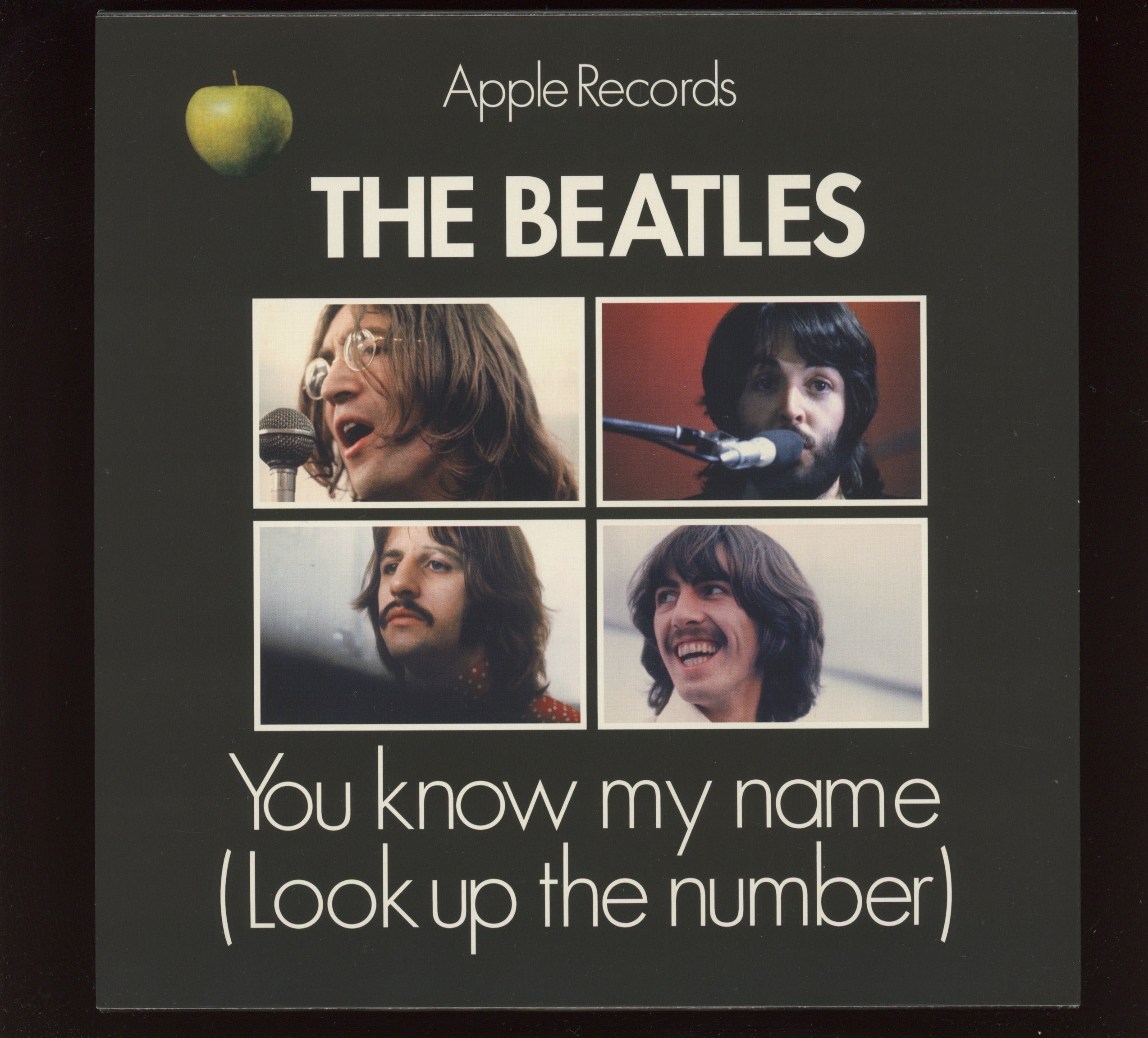 The Beatles - Let It Be / You Know My Name on Apple 7" Reissue With Picture Cover