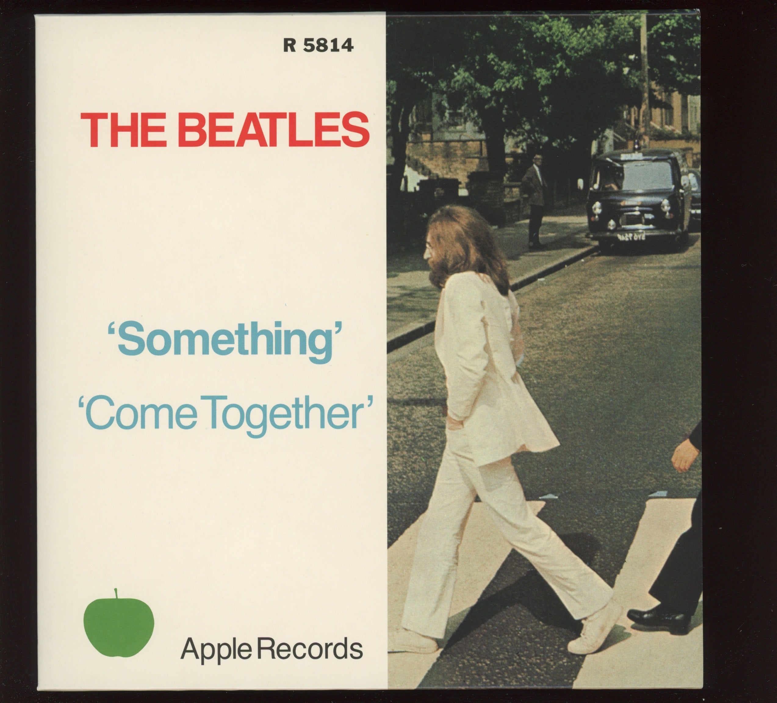 The Beatles - Something / Come Together on Apple 7" Reissue With Picture Cover