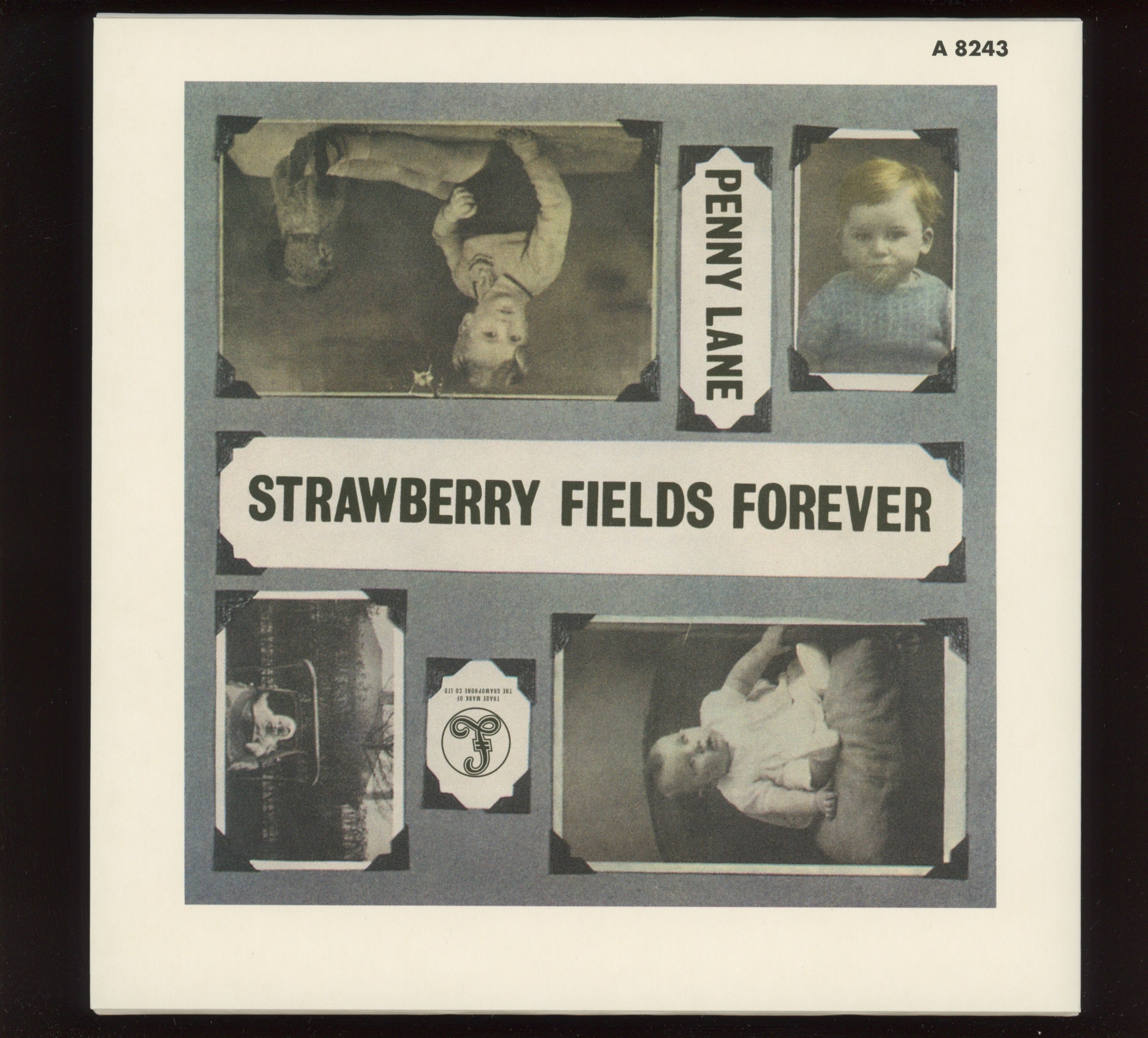 The Beatles - Strawberry Fields Forever / Penny Lane on Parlophone 7" Reissue With Picture Cover