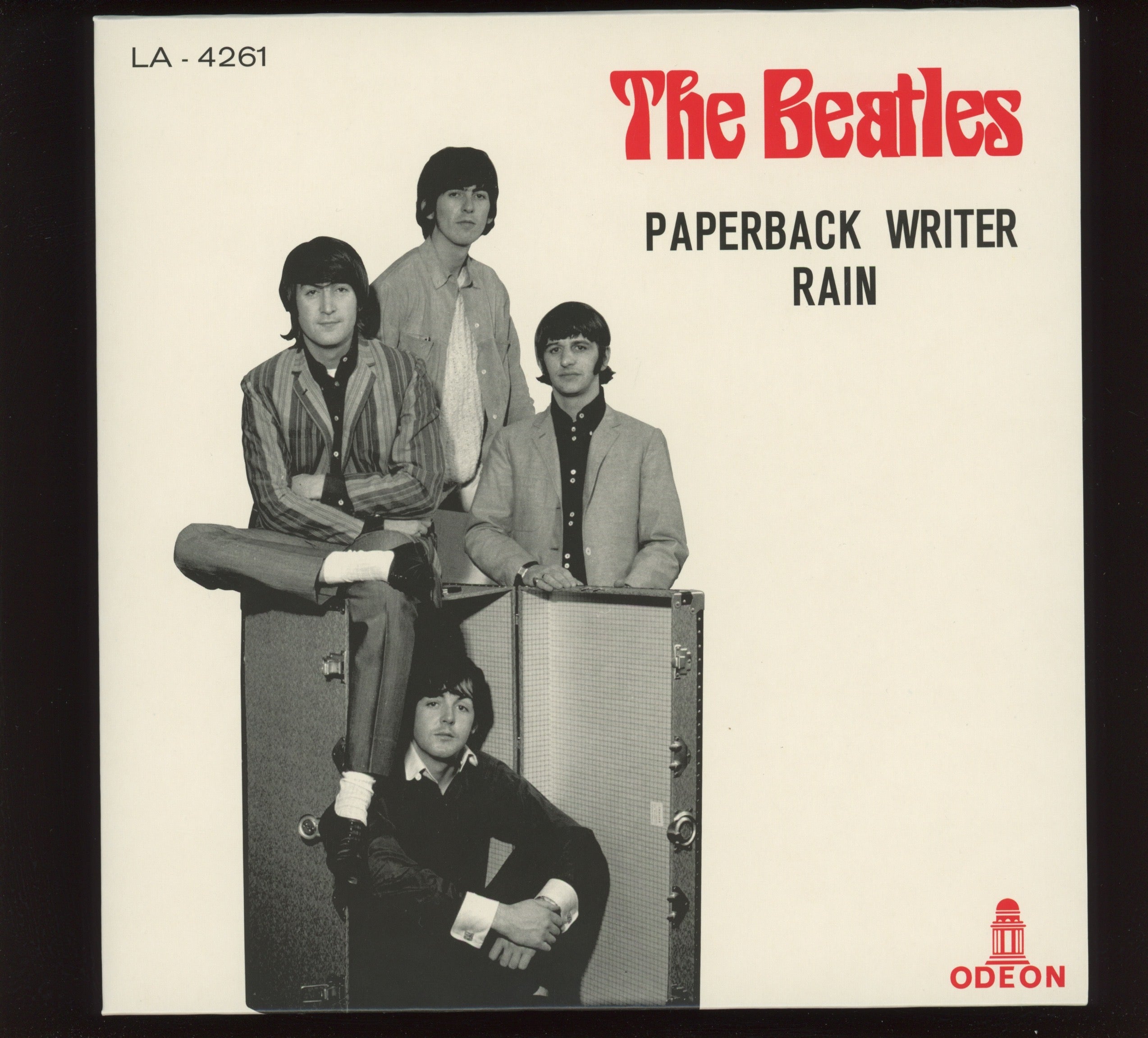 The Beatles - Paperback Writer / Rain on Odeon 7" Reissue With Picture Cover