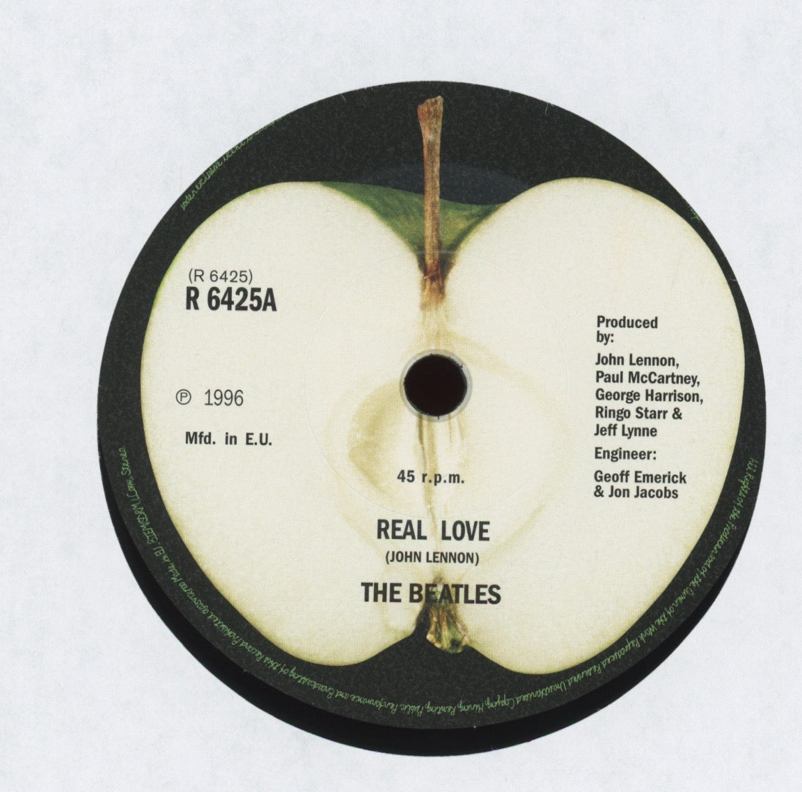 The Beatles - Free As A Bird / Real Love on Apple 7