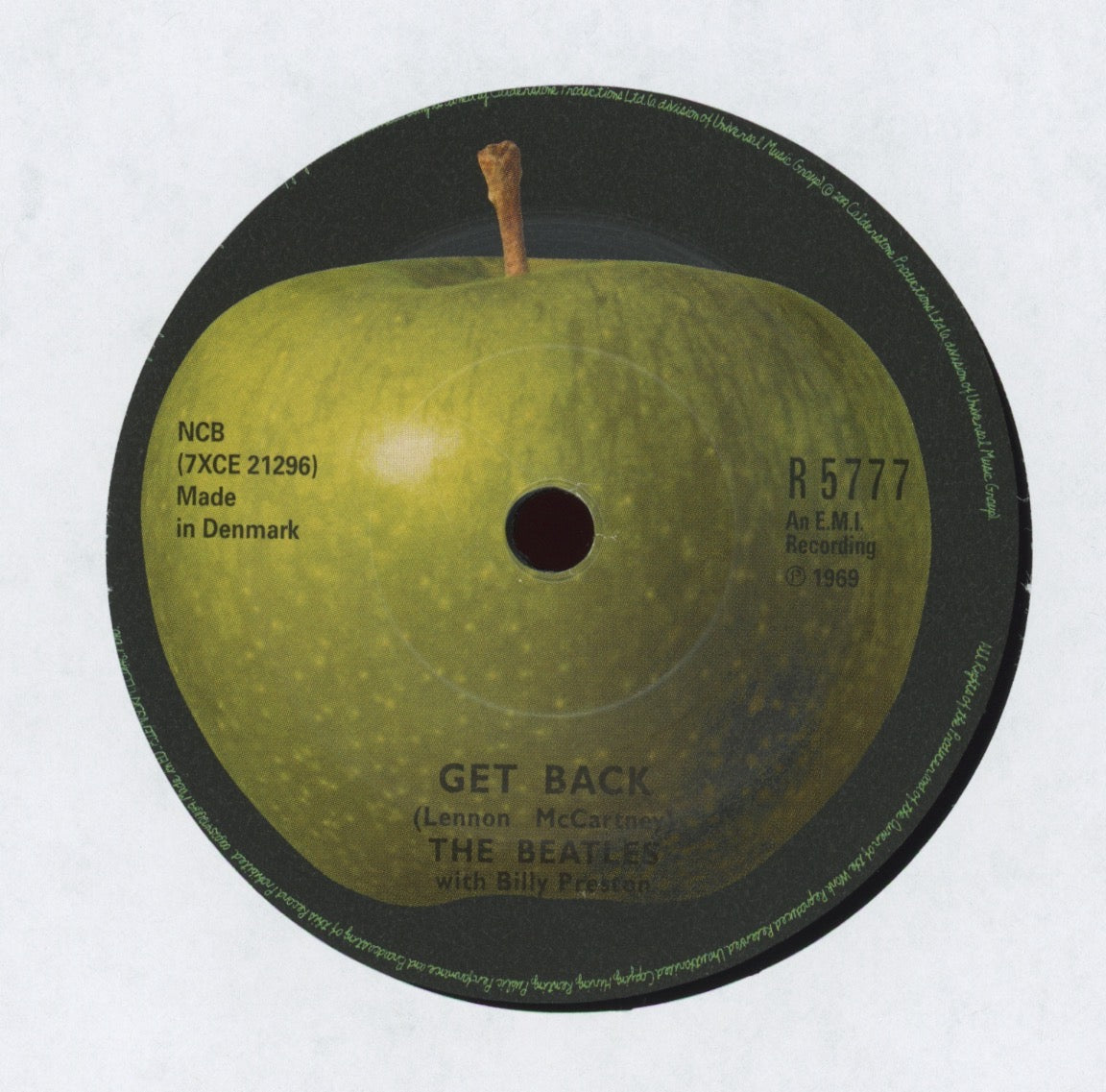 The Beatles - Get Back / Don't Let Me Down on Apple 7" Reissue With Picture Sleeve