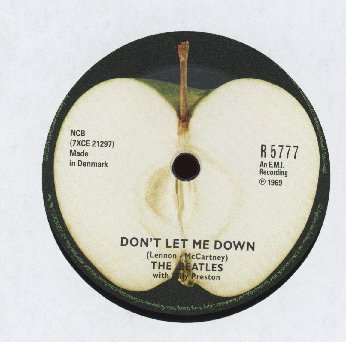 The Beatles - Get Back / Don't Let Me Down on Apple 7" Reissue With Picture Sleeve