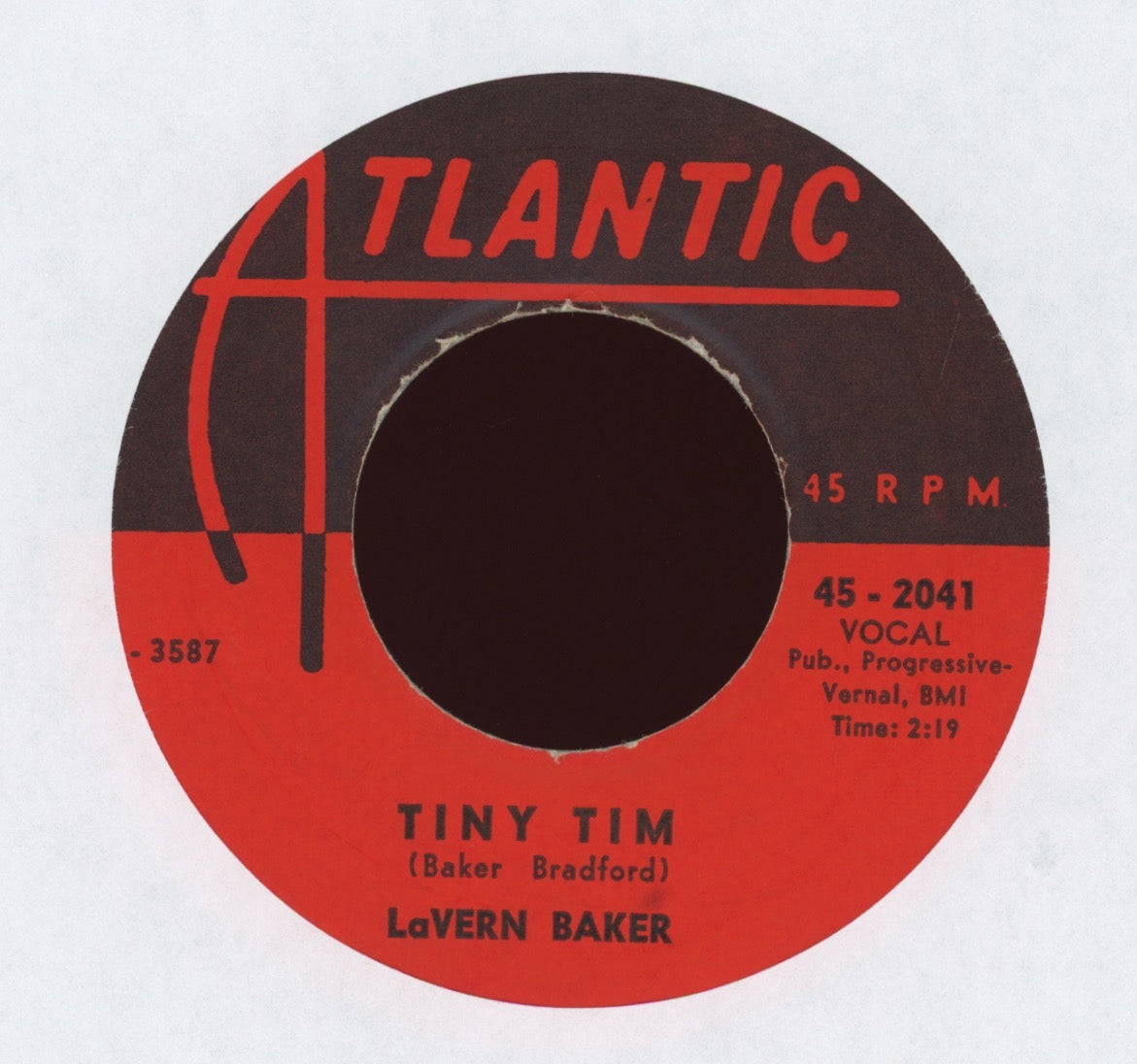 LaVern Baker - Tiny Tim on Atlantic R&B 45