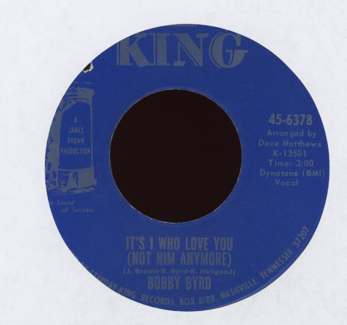 Bobby Byrd - I Know You Got Soul on King Funk 45