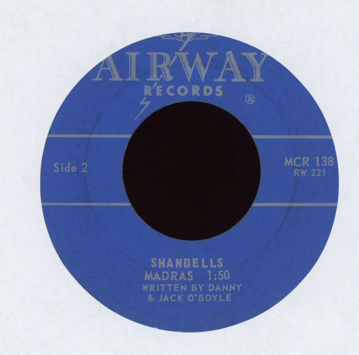Shandells - This I Gotta Know on Airway Garage 45