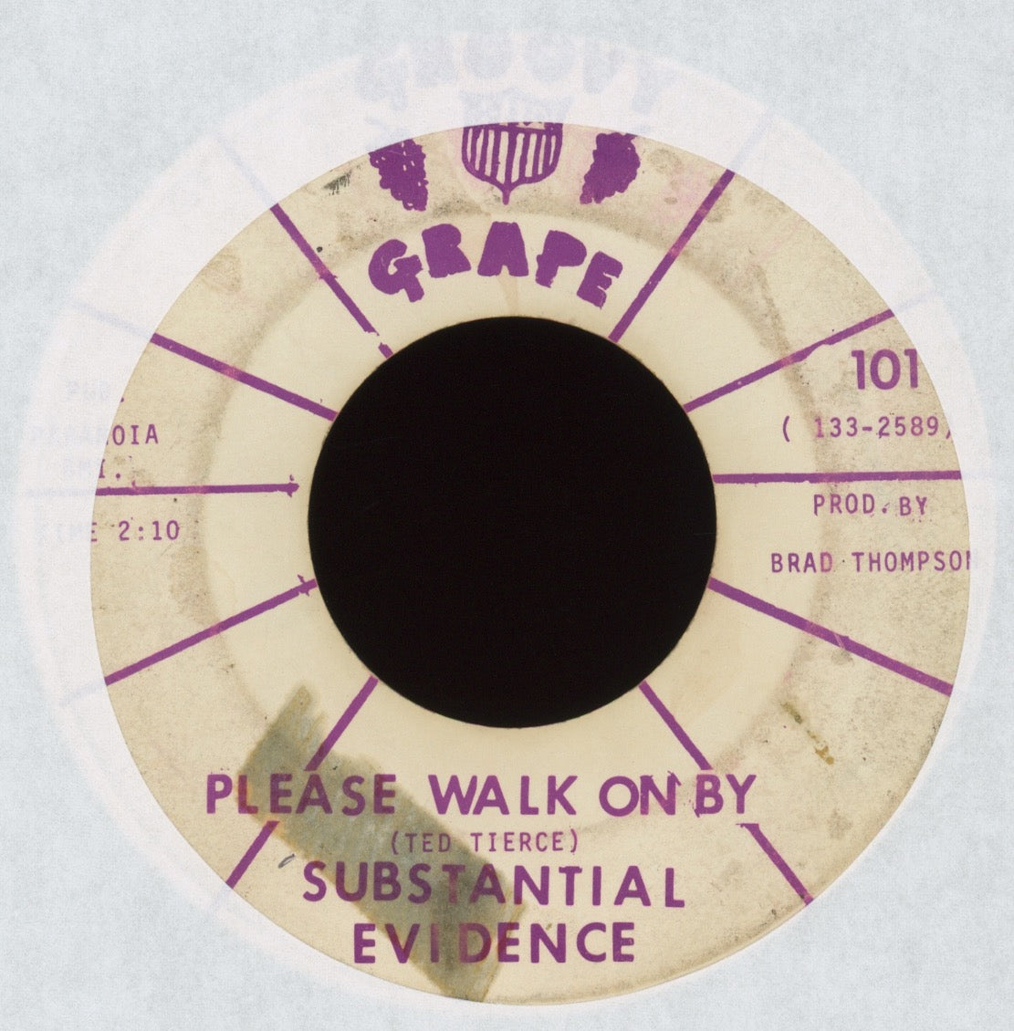 Substantial Evidence - Death Angel on Groovy Grape Garage 45