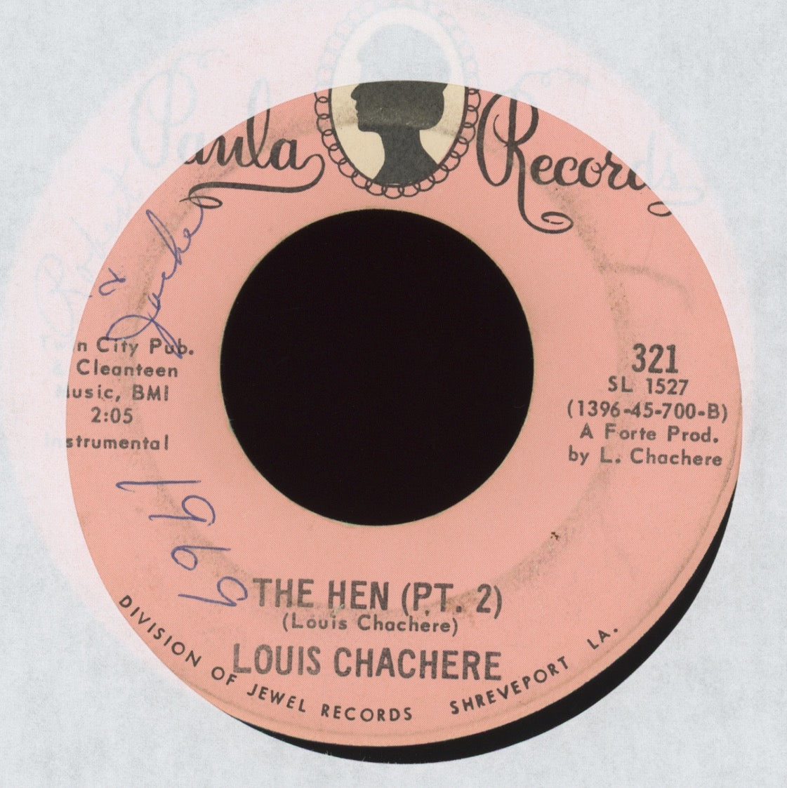 Louis Chachere - The Hen on Paula Funk 45