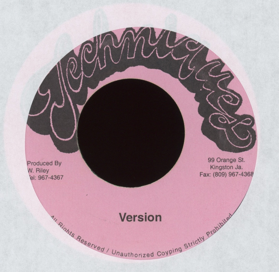 Sister Nancy - Bam Bam on Techniques Reissue Reggae 45