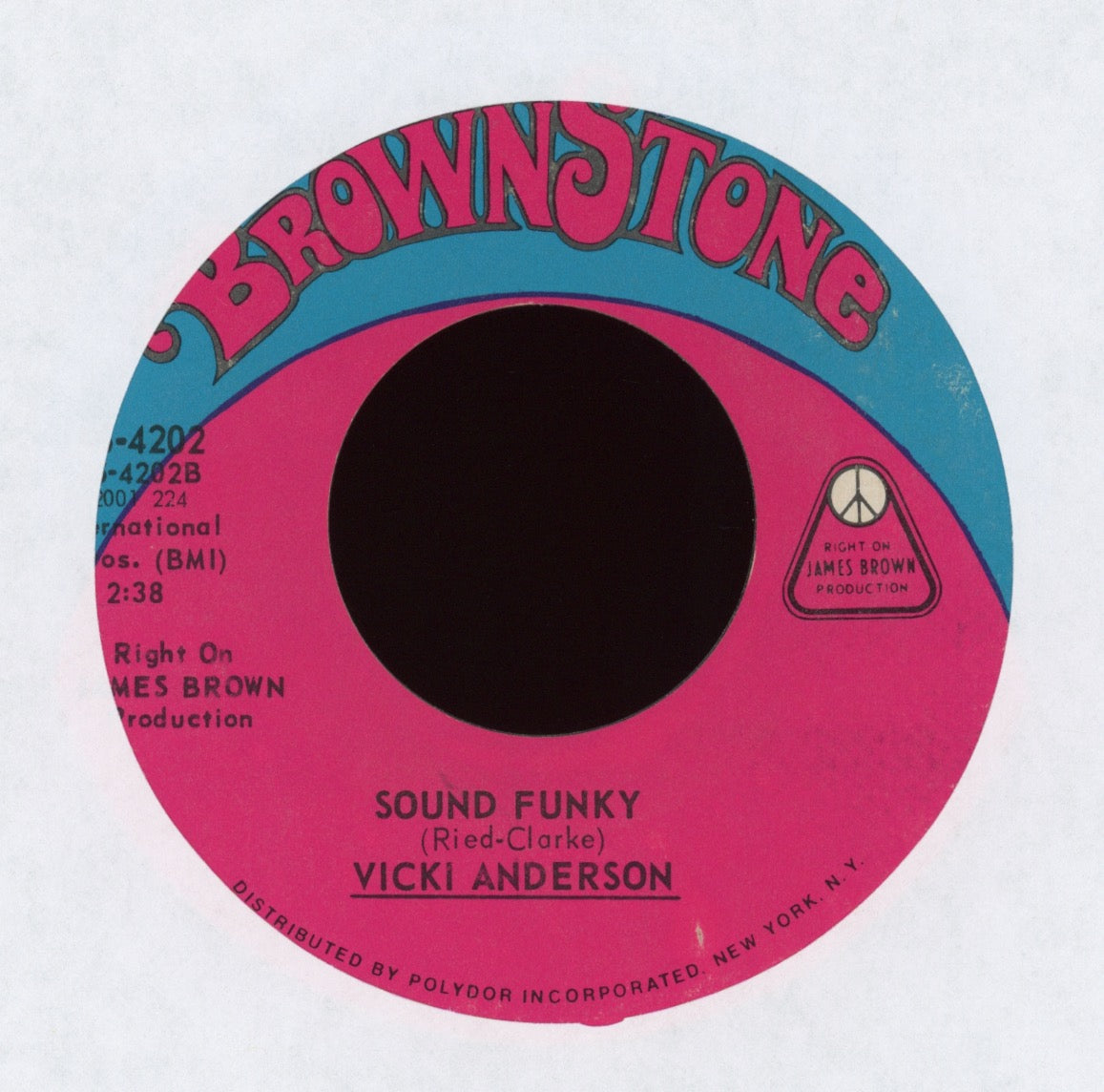Vicki Anderson - I'm Too Tough For Mr. Big Stuff (Hot Pants) on Brownstone Funk 45