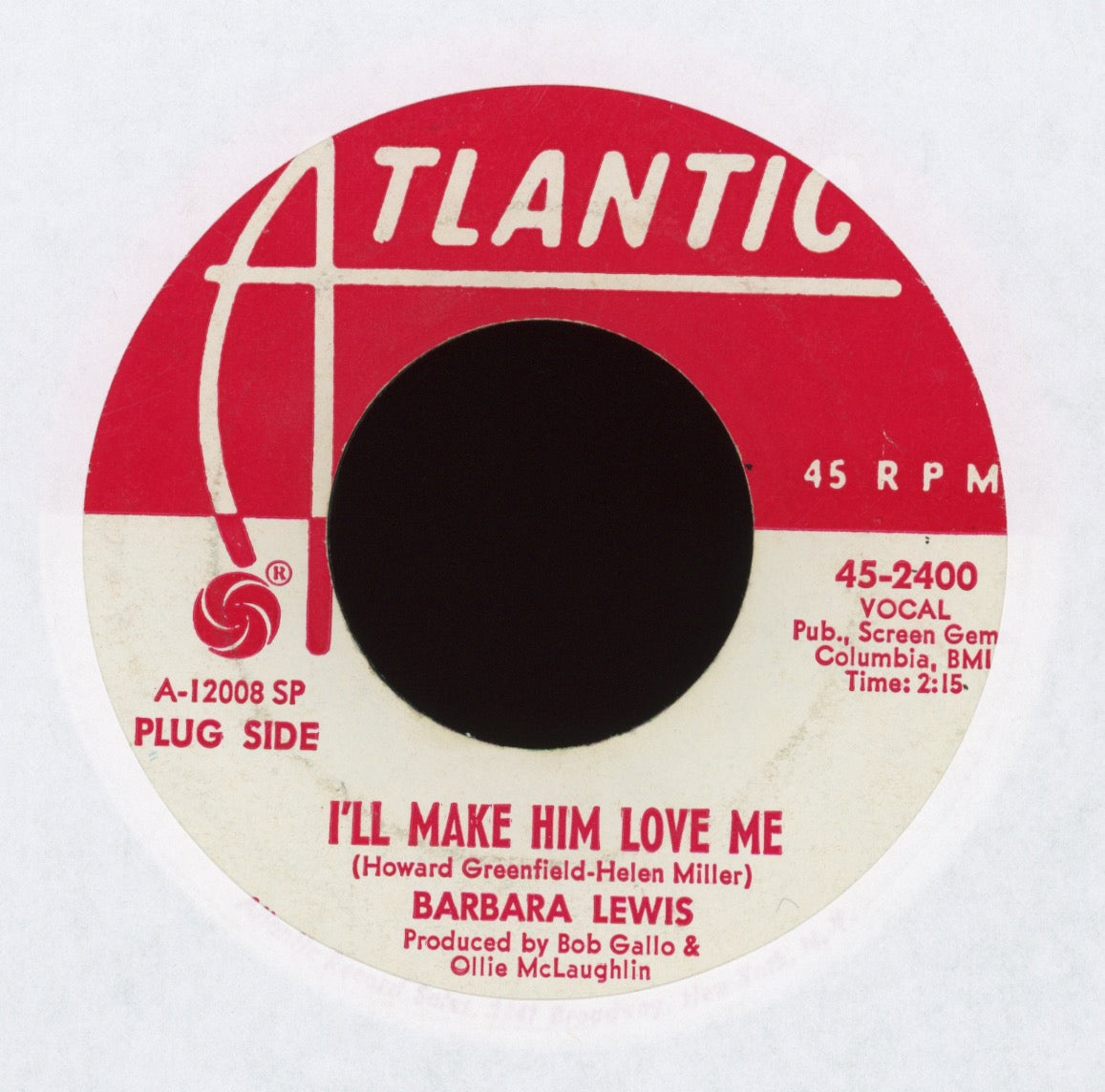 Barbara Lewis - I'll Make Him Love Me on Atlantic Promo Northern Soul 45