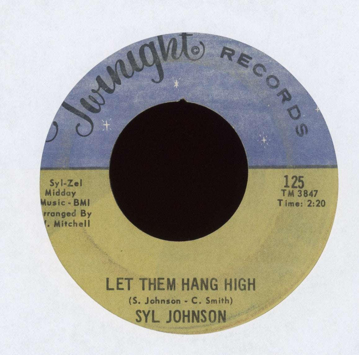 Syl Johnson - Is It Because I'm Black on Twinight Funk 45 Samples
