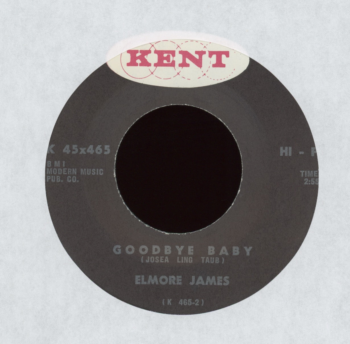 Elmore James - Sunnyland on Kent Blues 45