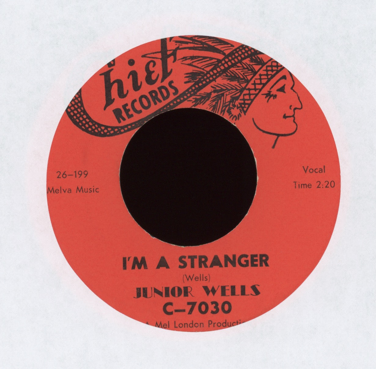 Junior Wells - The Things I'd Do For You on Chief R&B 45