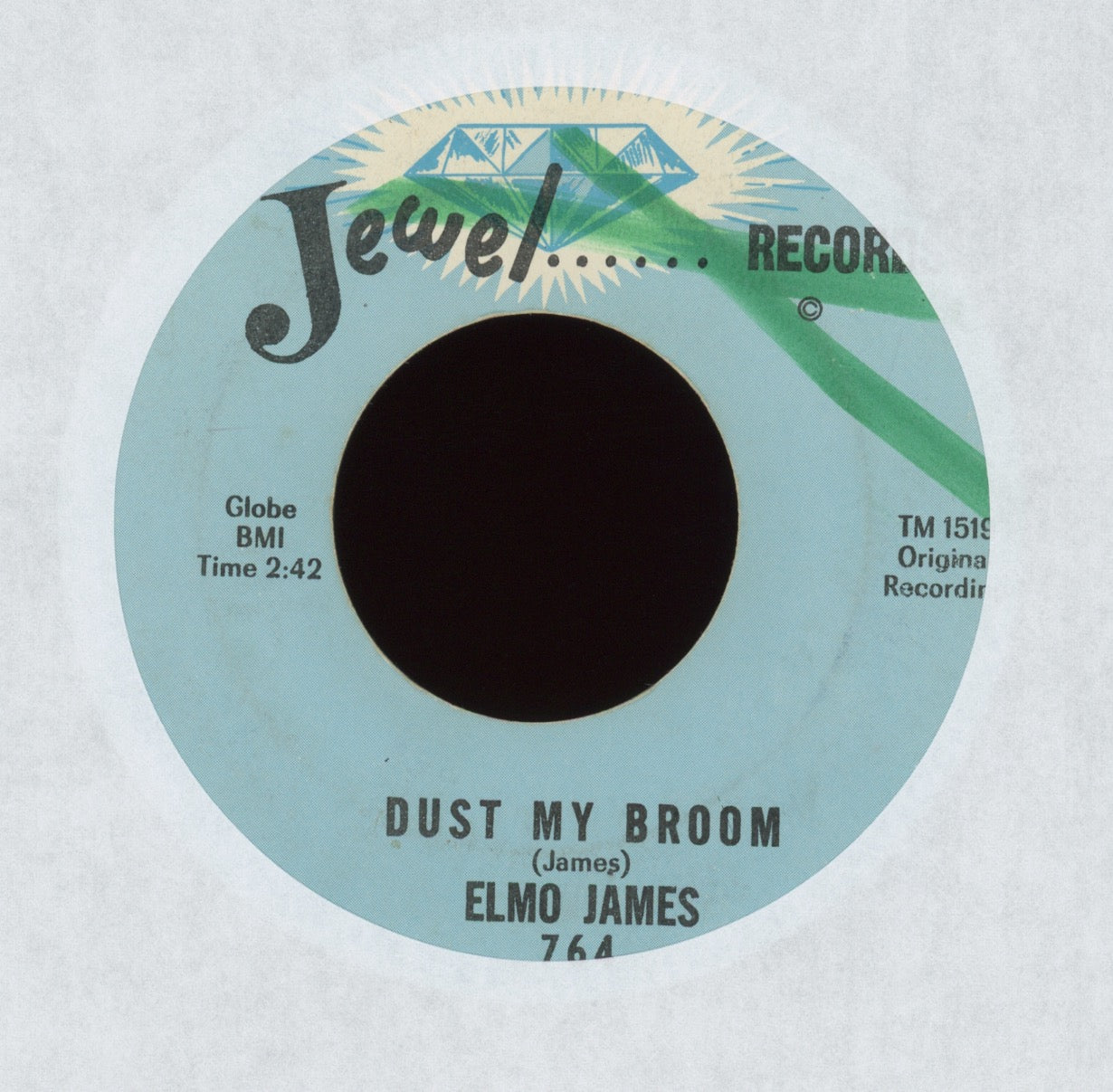 Elmore James - Dust My Broom on Jewel R&B 45