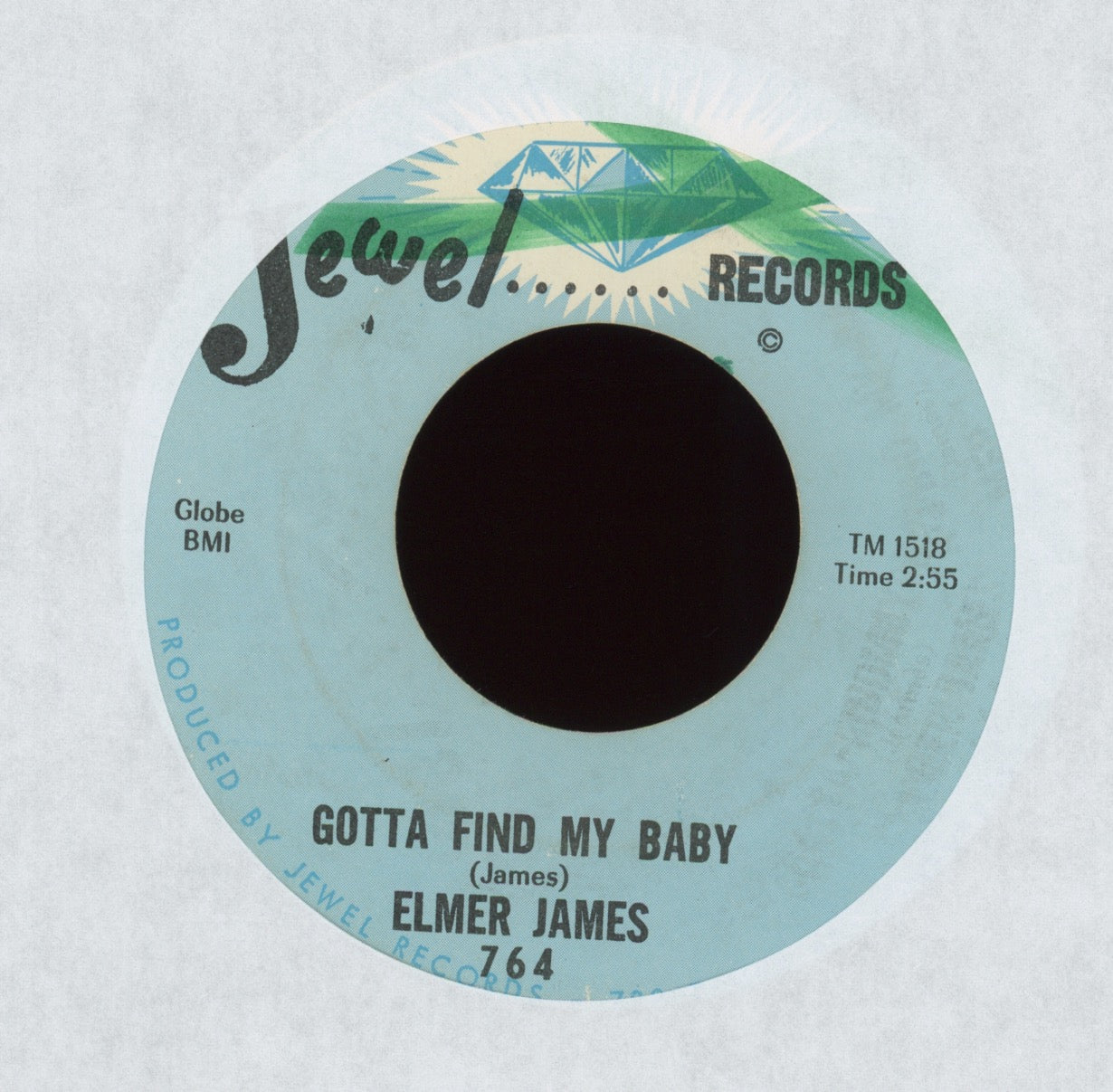 Elmore James - Dust My Broom on Jewel R&B 45