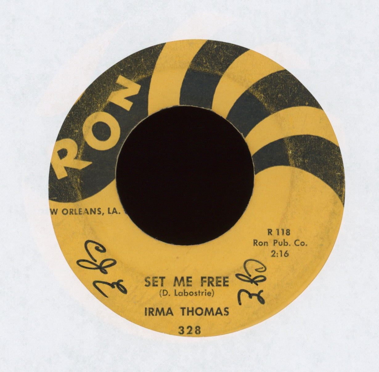 Irma Thomas - Don't Mess With My Man on Ron R&B 45