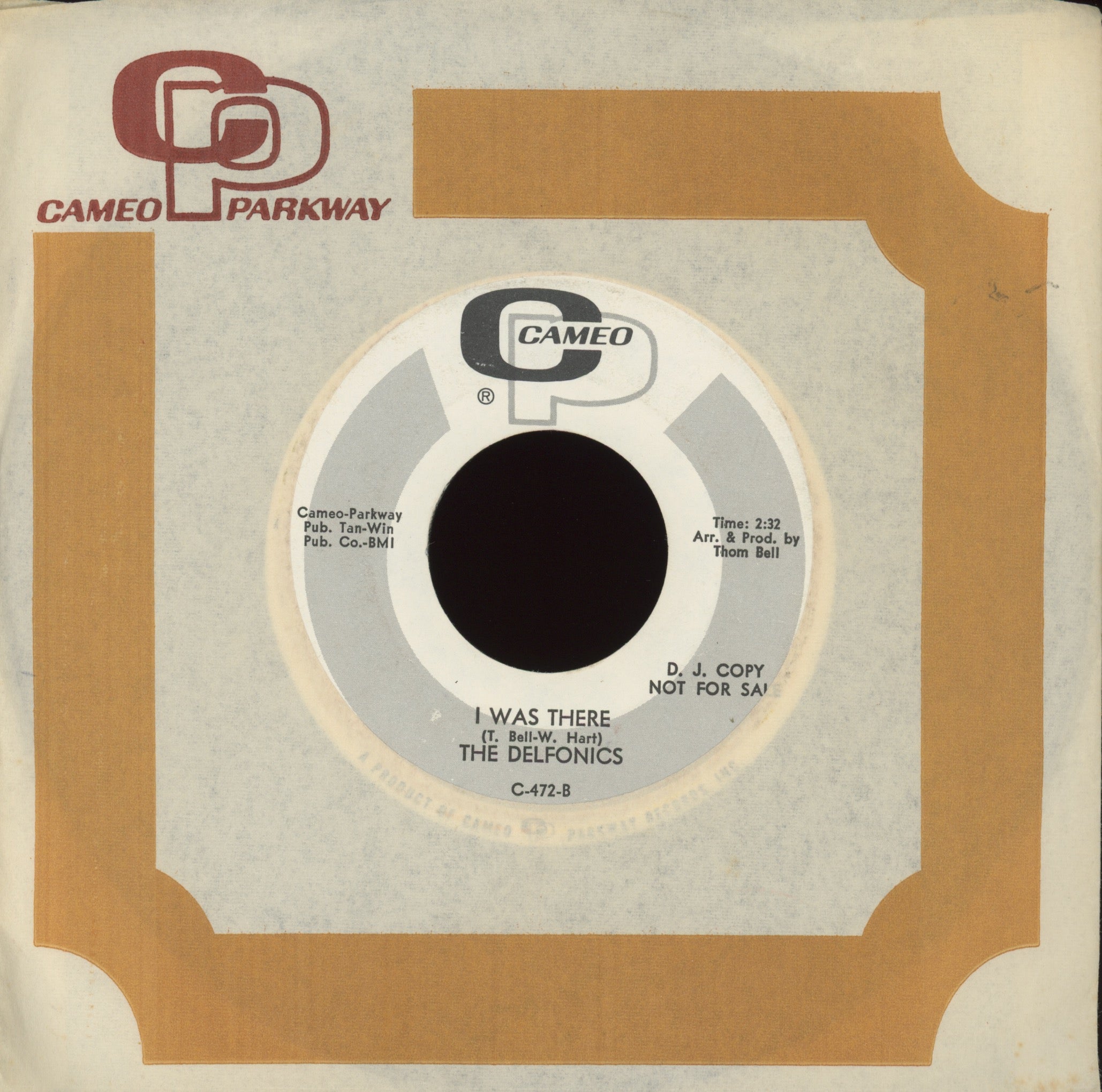 The Delfonics - You've Been Untrue on Cameo Parkway Promo Sweet Soul 45