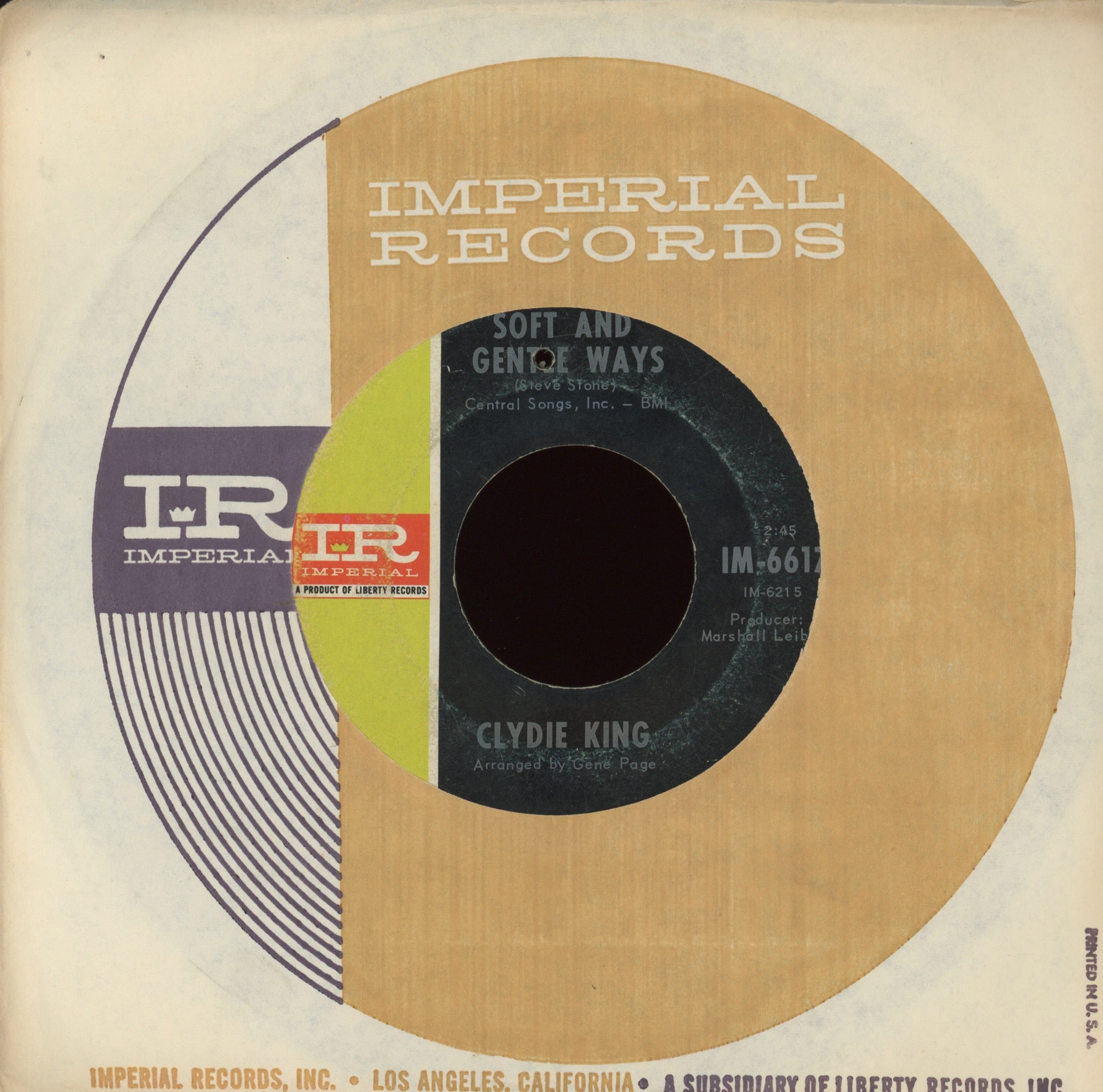 Clydie King - He Always Comes Back To Me on Imperial