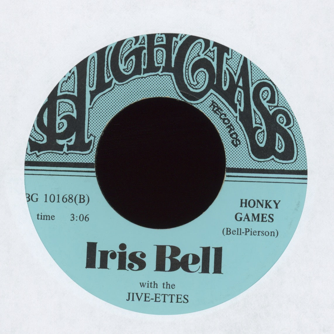 Iris Bell - Honky Games on High Glass Funk Soul 45 Breaks