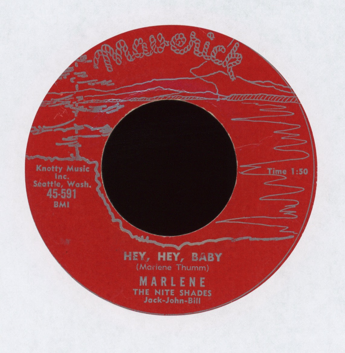 Marlene Thumm - Hey, Hey, Baby on Maverick R&B 45