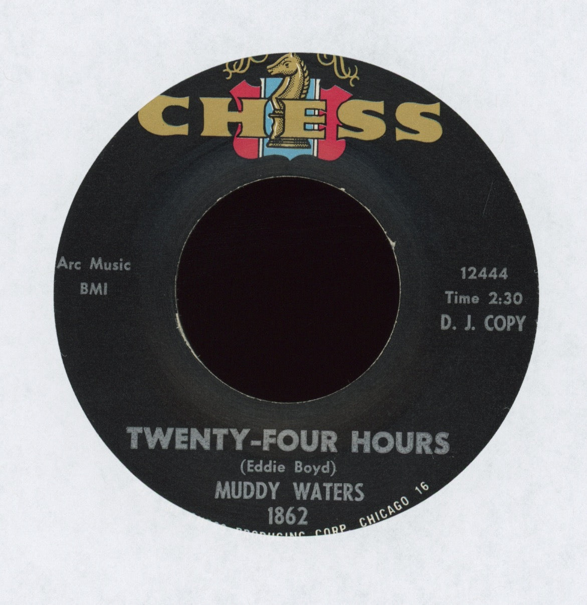 Muddy Waters - Twenty-Four Hours on Chess R&B Blues 45