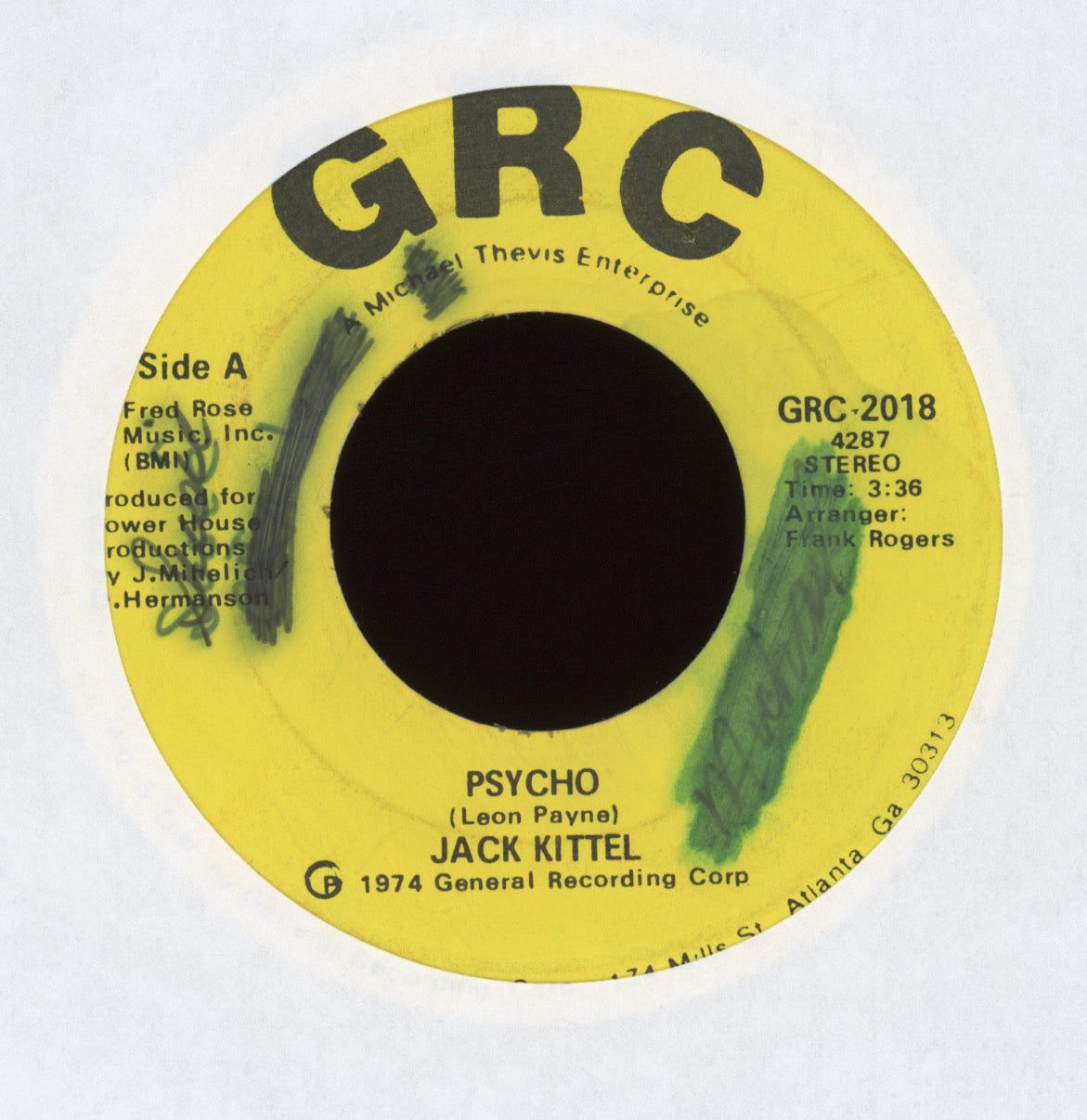 Jack Kittel - Psycho on GRC Insane Country 45