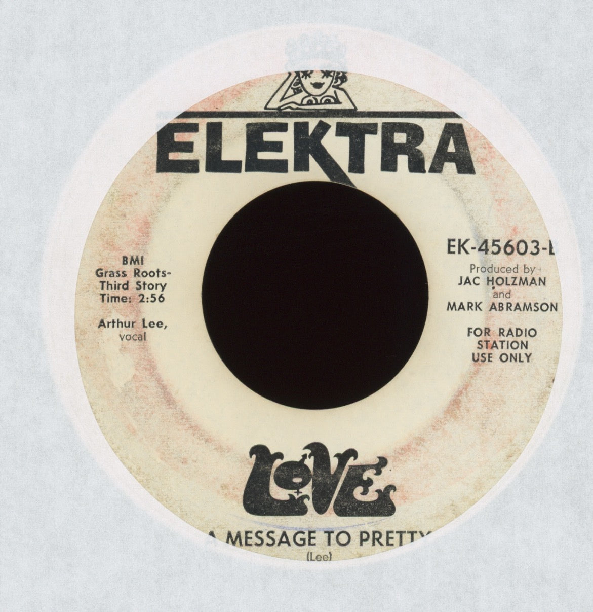 Love - My Little Red Book on Elektra Promo Garage 45