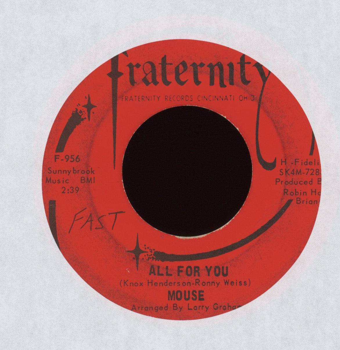 Mouse - A Public Execution on Fraternity Garage 45