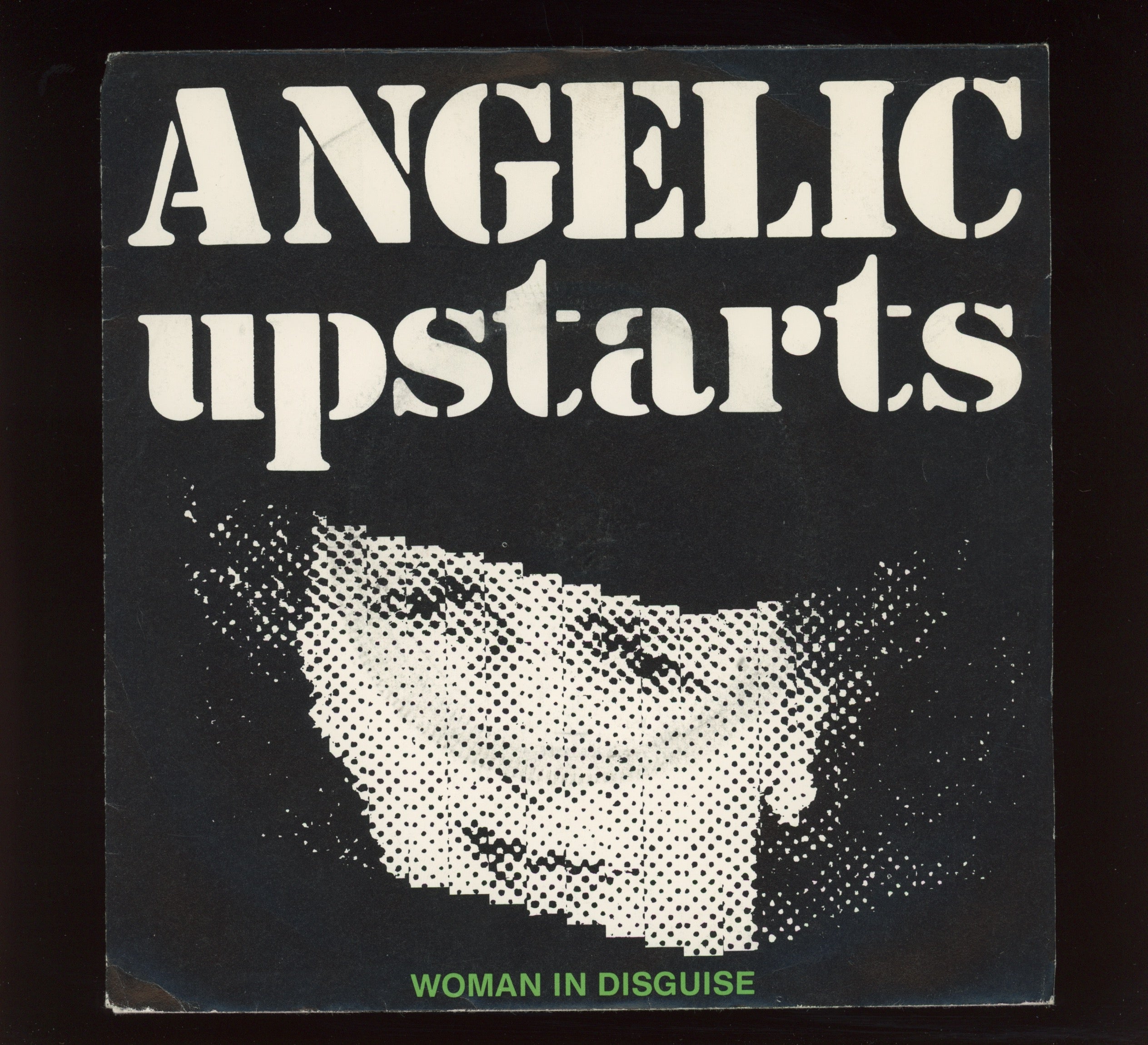 Angelic Upstarts - Woman In Disguise on Anagram U.K. 7" With Picture Sleeve