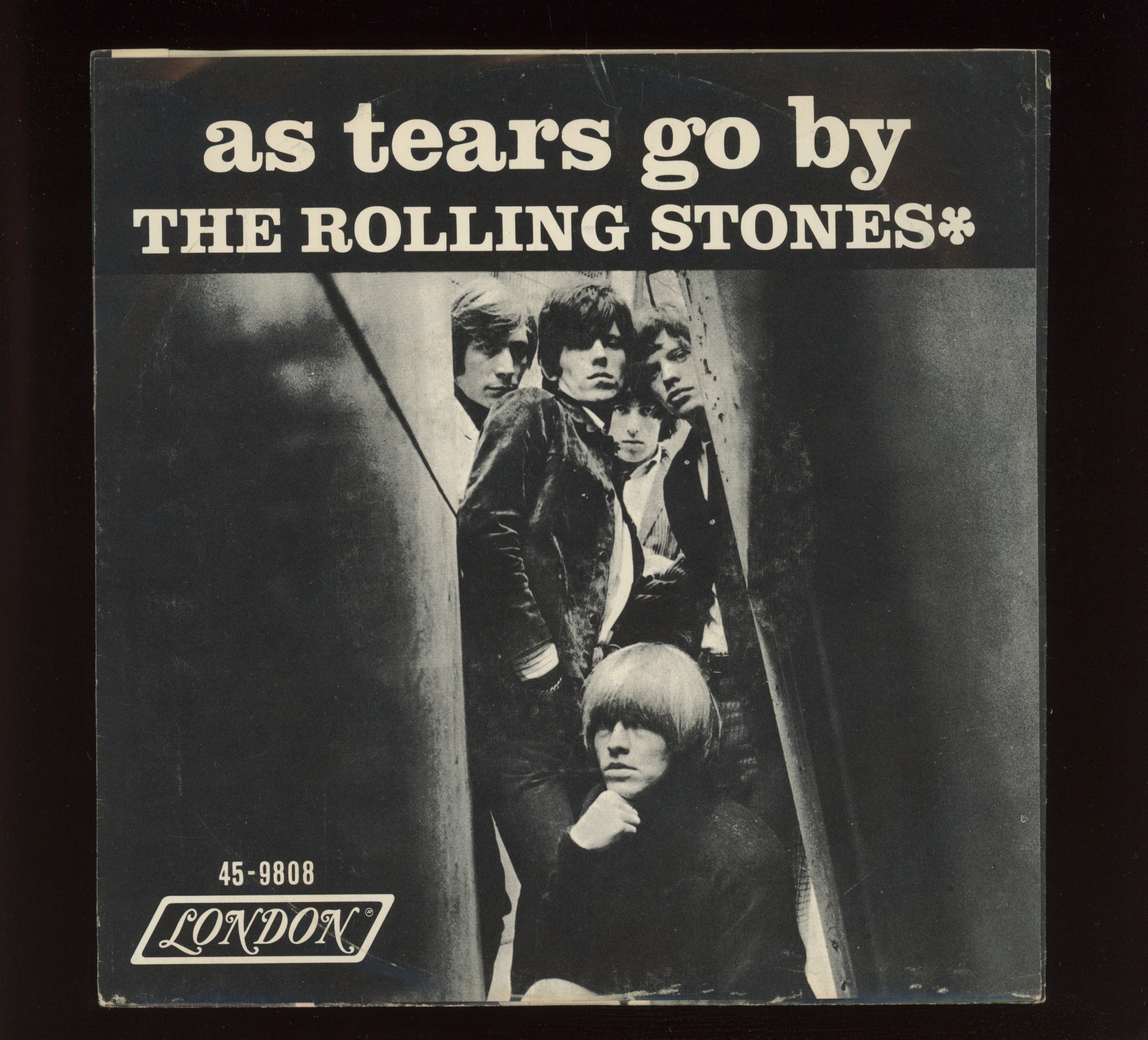 The Rolling Stones - As Tears Go By on London 45 With Picture Sleeve