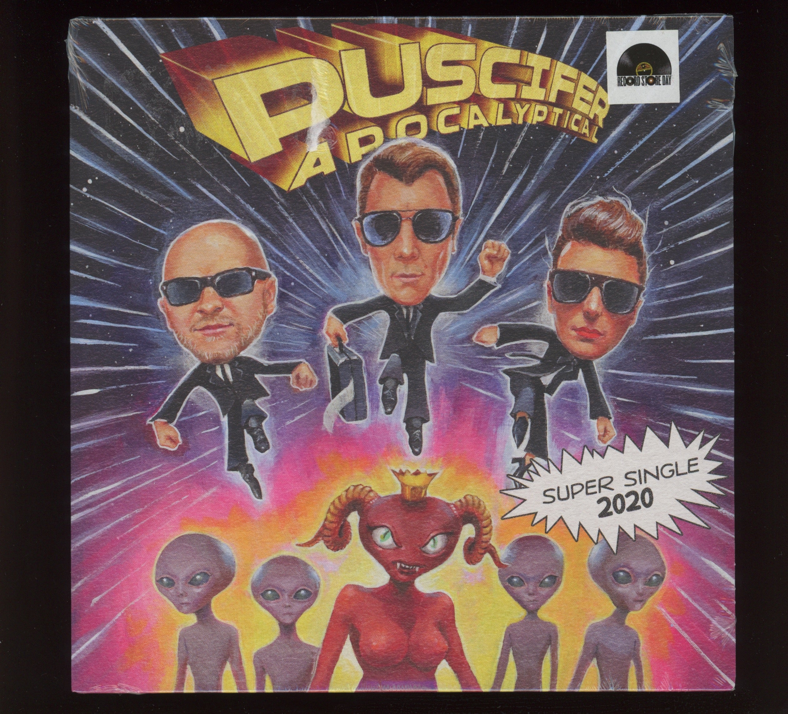Puscifer - Apocalyptical on BMG RSD BF 2020 Clear Translucent 7" 33 1/3 RPM Sealed