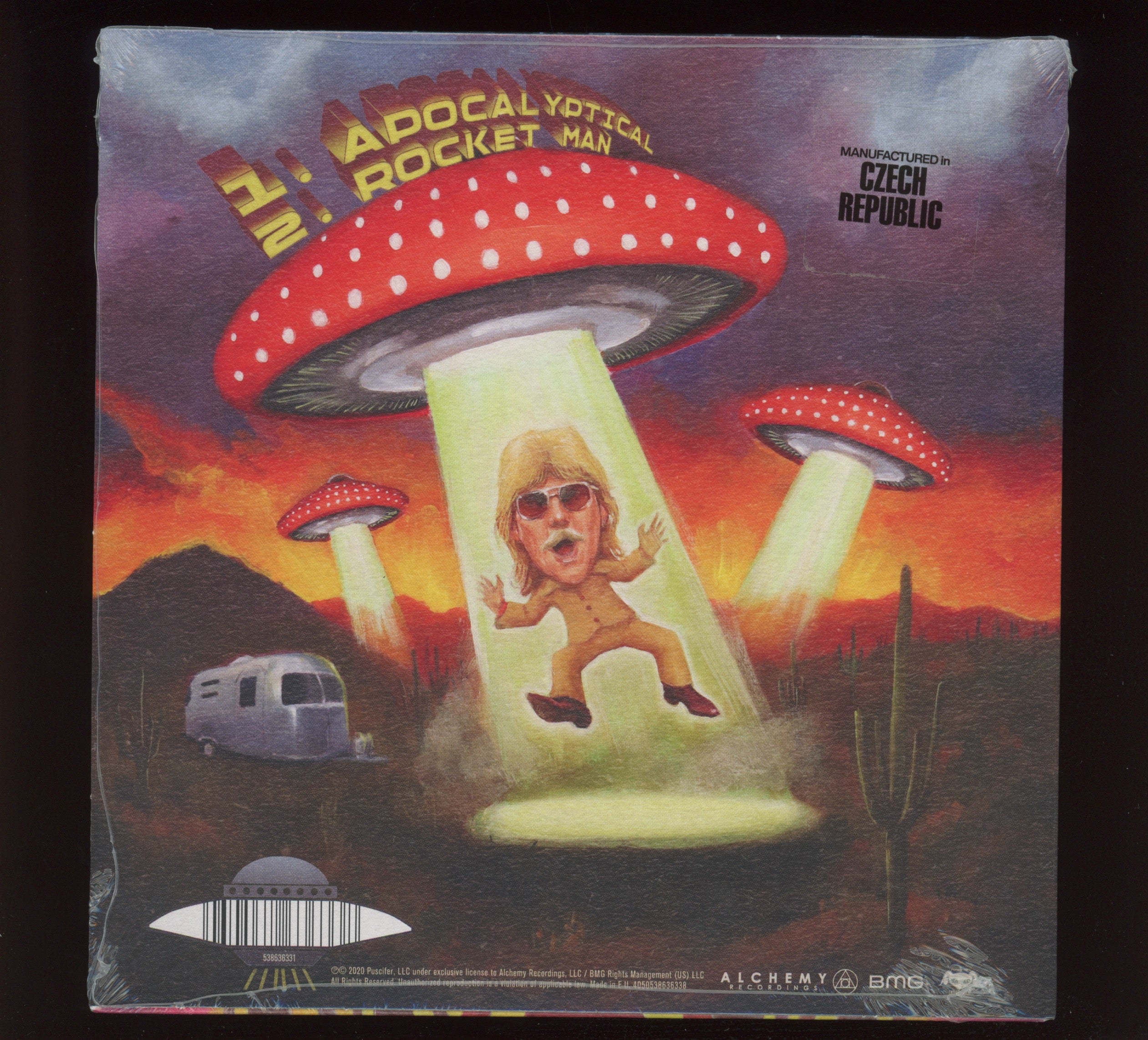 Puscifer - Apocalyptical on BMG RSD BF 2020 Clear Translucent 7" 33 1/3 RPM Sealed