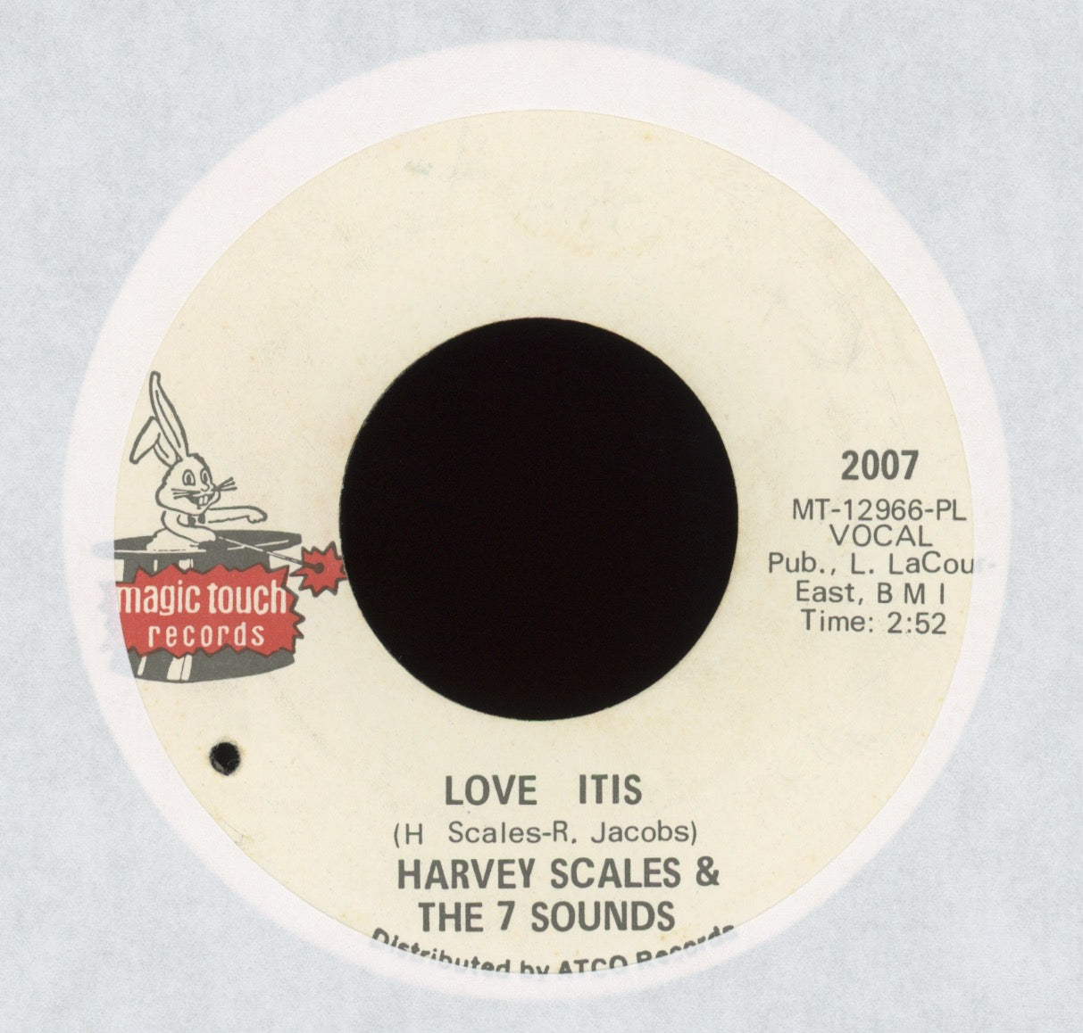 Harvey Scales & The Seven Sounds - Get Down on Magic Touch Funk 45