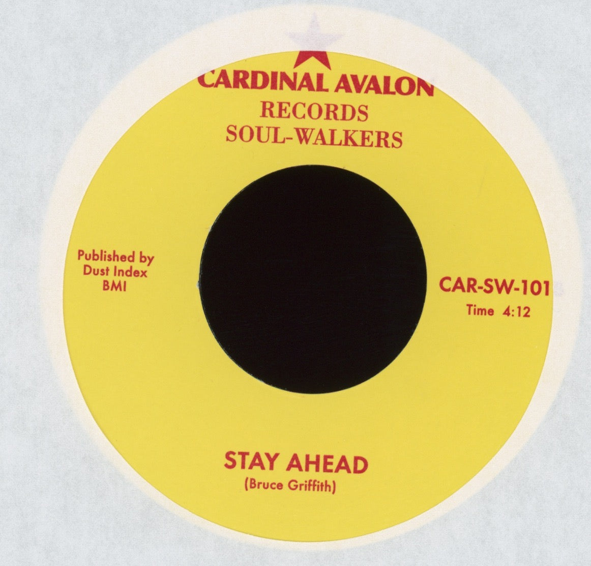 Soul-Walkers - Can I Say It Again / Stay Ahead on Cardinal Avalon Numero Reissue Crossover Soul Funk 45