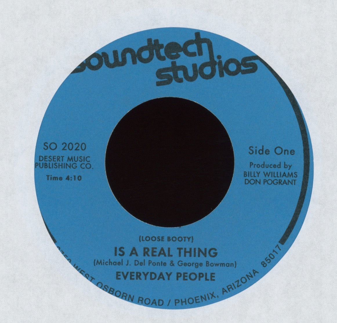 Everyday People - Is A Real Thing on Soundtech Studios Numero Reissue Funk 45